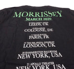 Morrissey - March 2020 Tour Shirt Size Large