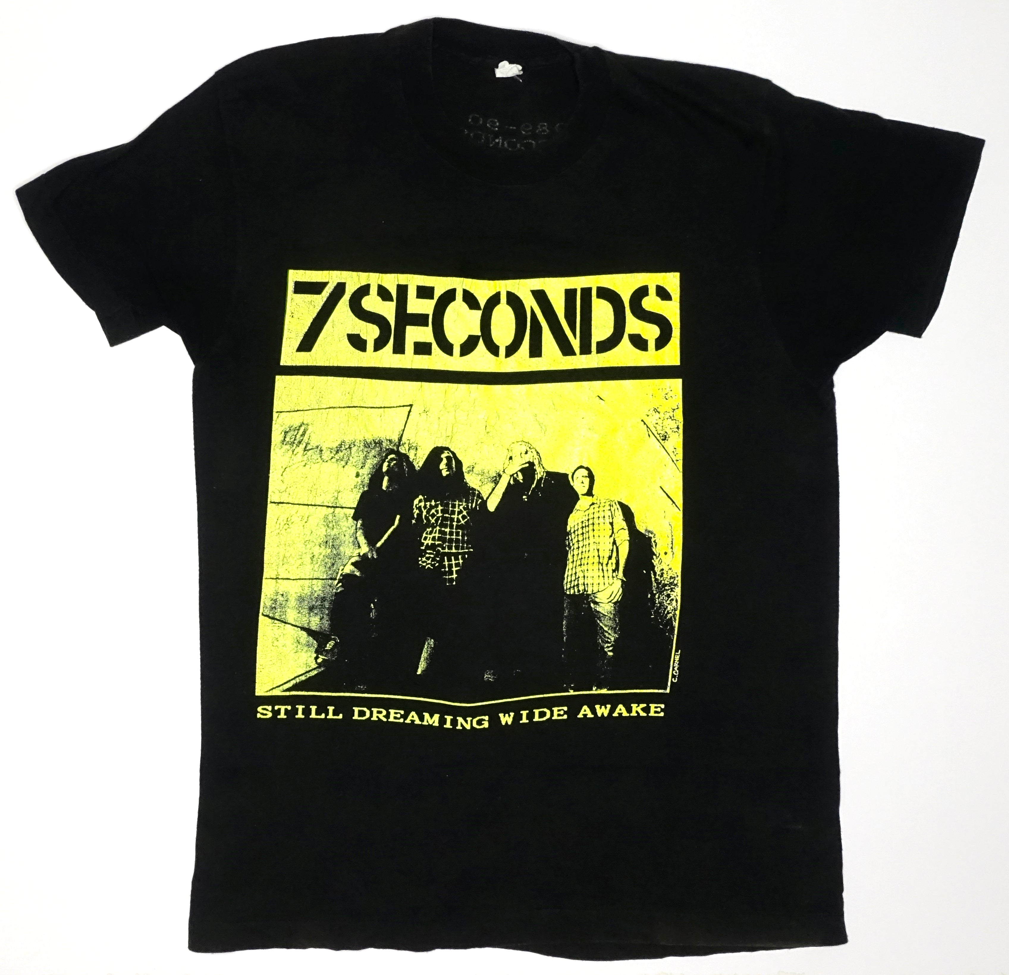 7 Seconds – Still Dreaming Wide Awake Soulforce 1989-90 US Tour Shirt Size Large
