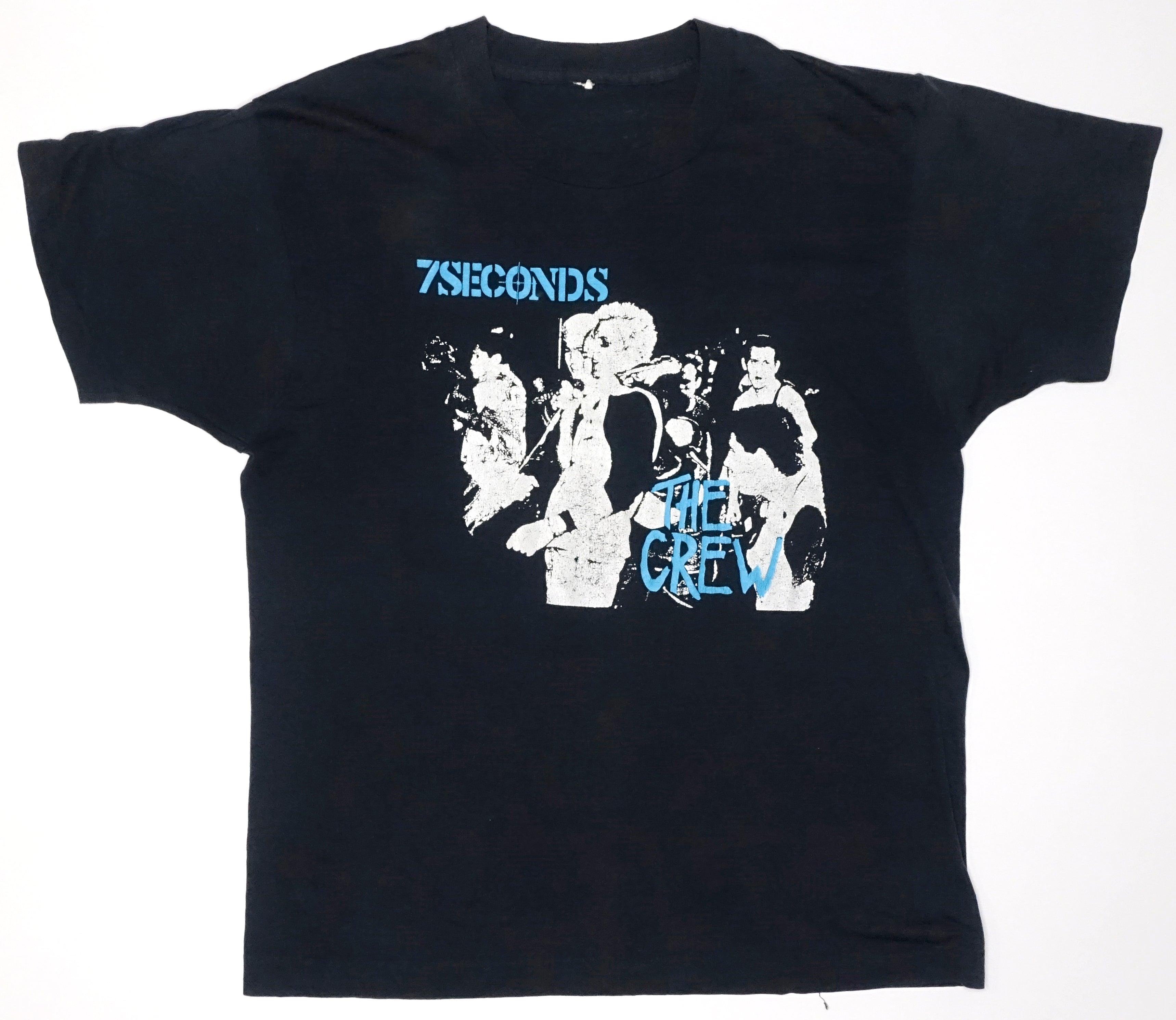 7 Seconds – the Crew Tour Fall 1984 Tour Shirt Size Large