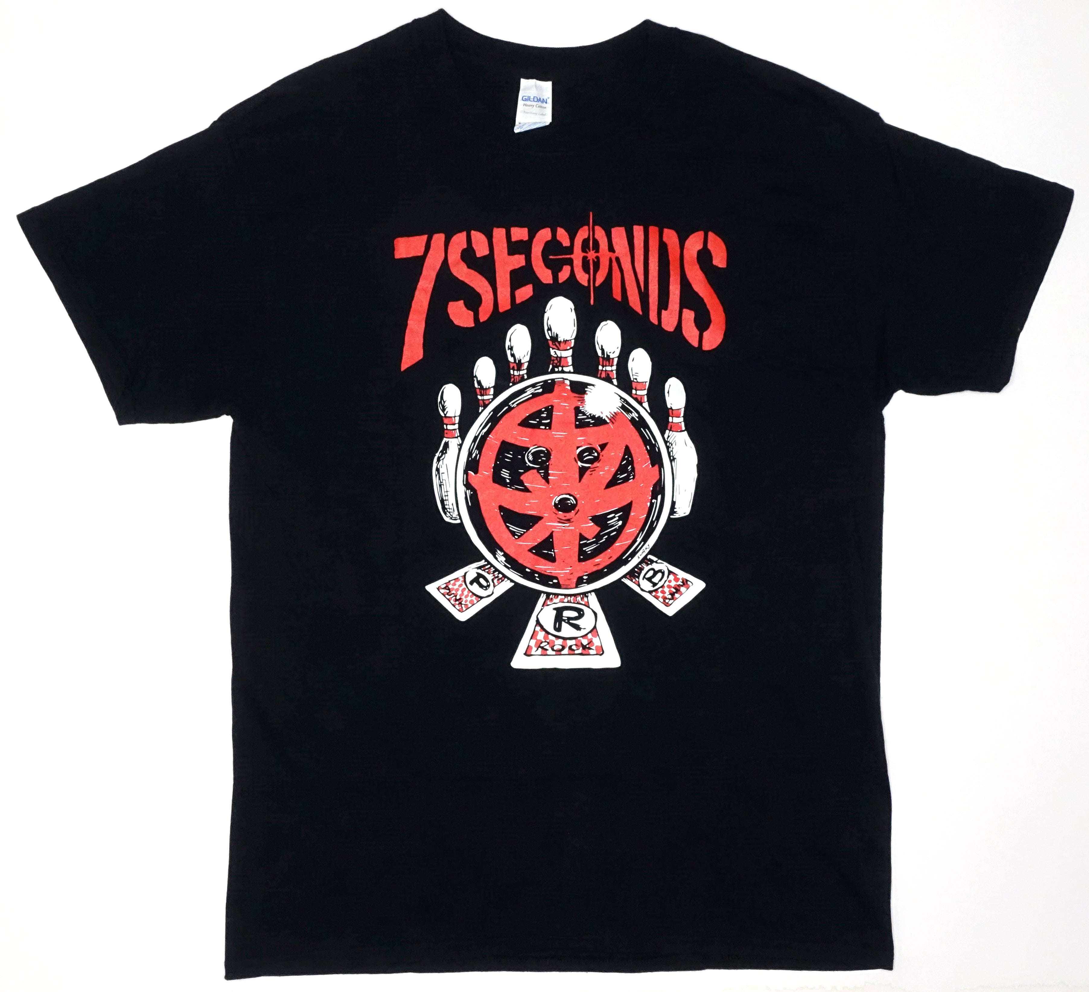 7 Seconds  ‎–  2012 Punk Rock Bowling by Chris Shary Shirt Size Large