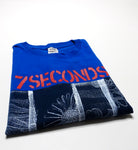 7 Seconds  ‎–  Praise (Reissiue) Shirt Size Large