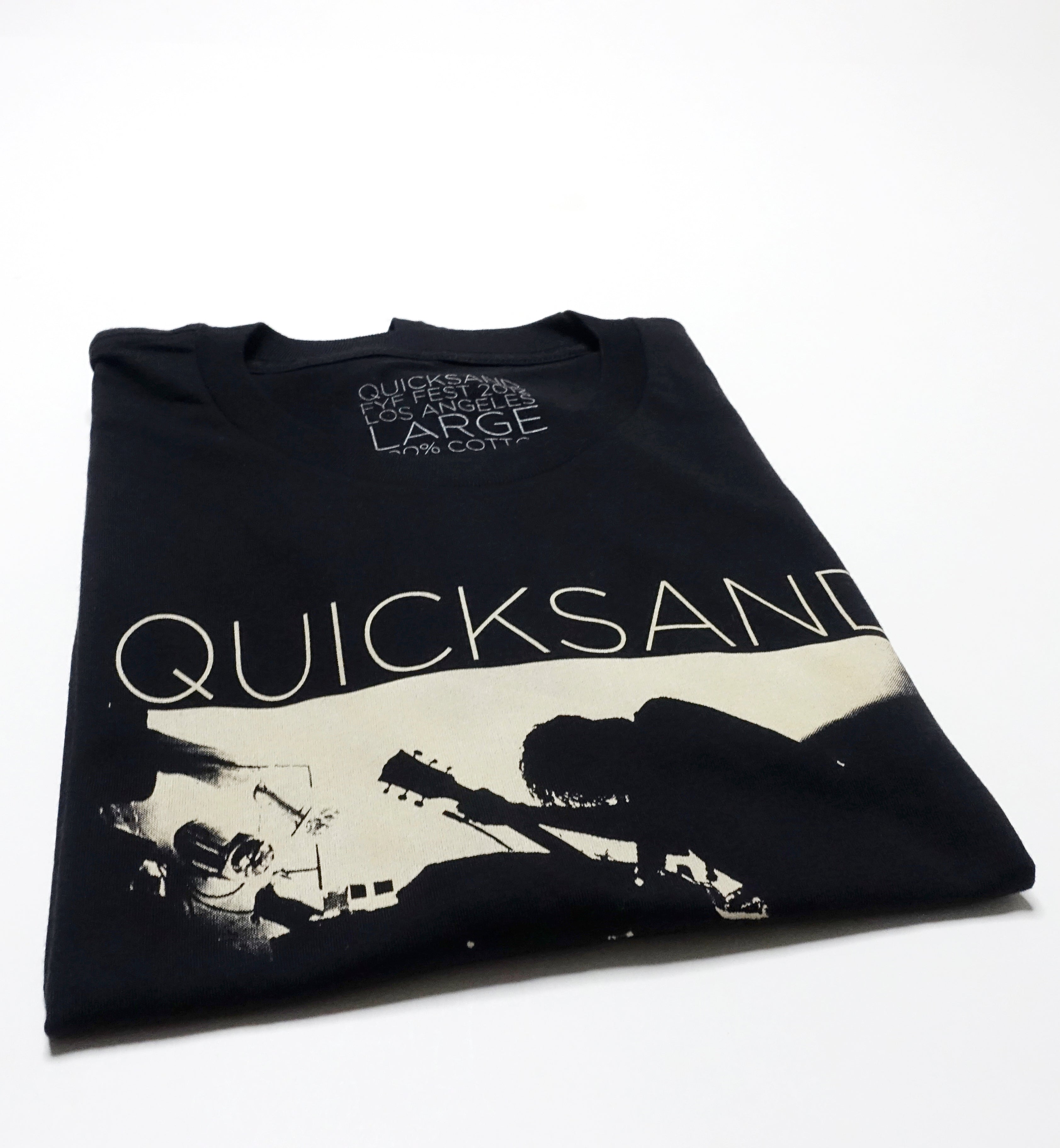 Quicksand ‎–  FYF Live Photo 2012 Tour Shirt Size Large