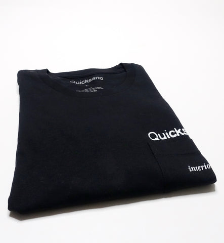 Quicksand ‎–  Interiors Pocket 2017 Tour Shirt Size Large