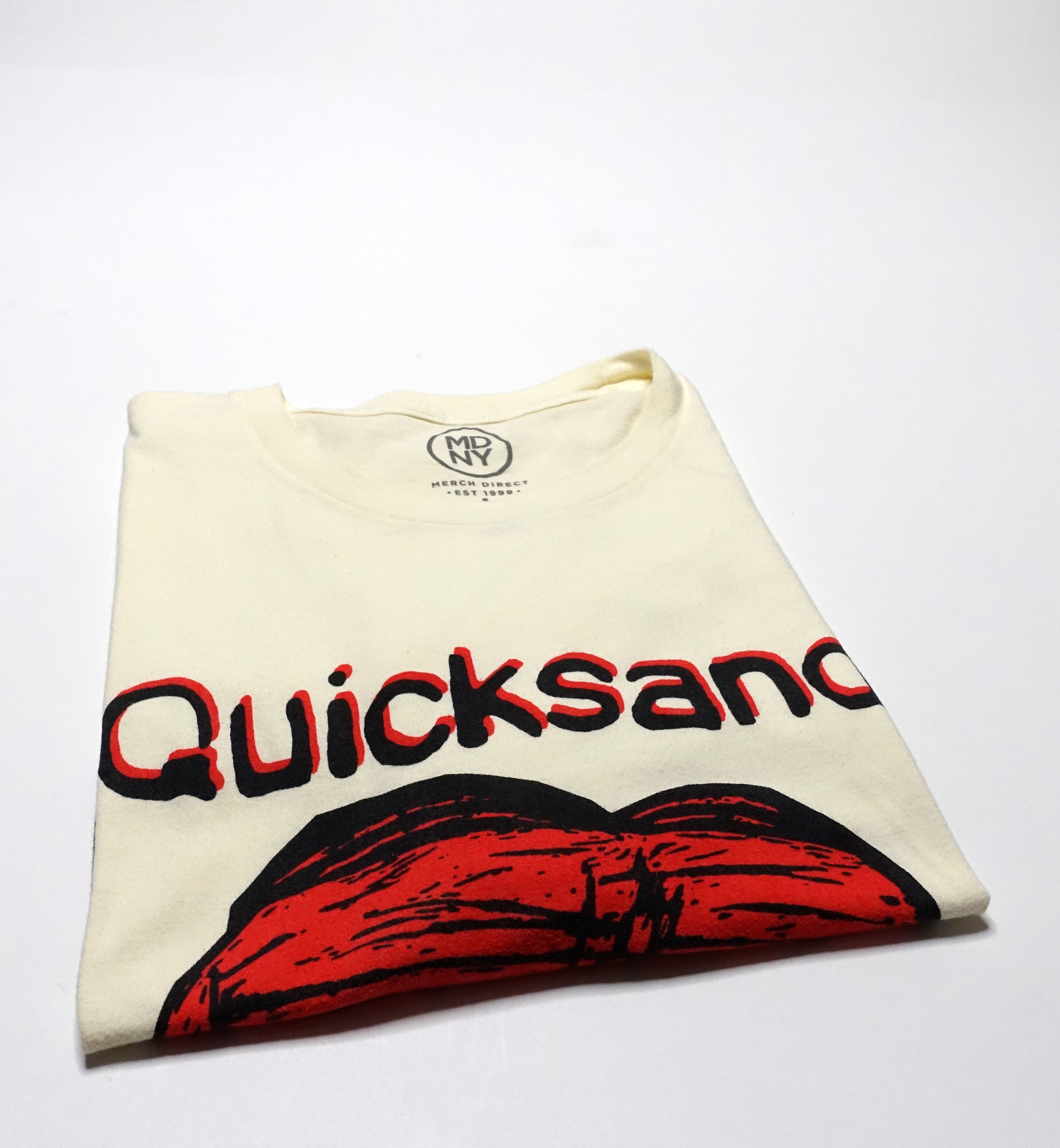 Quicksand ‎–  Melinda Beck Manic Head Tour Shirt Size Large