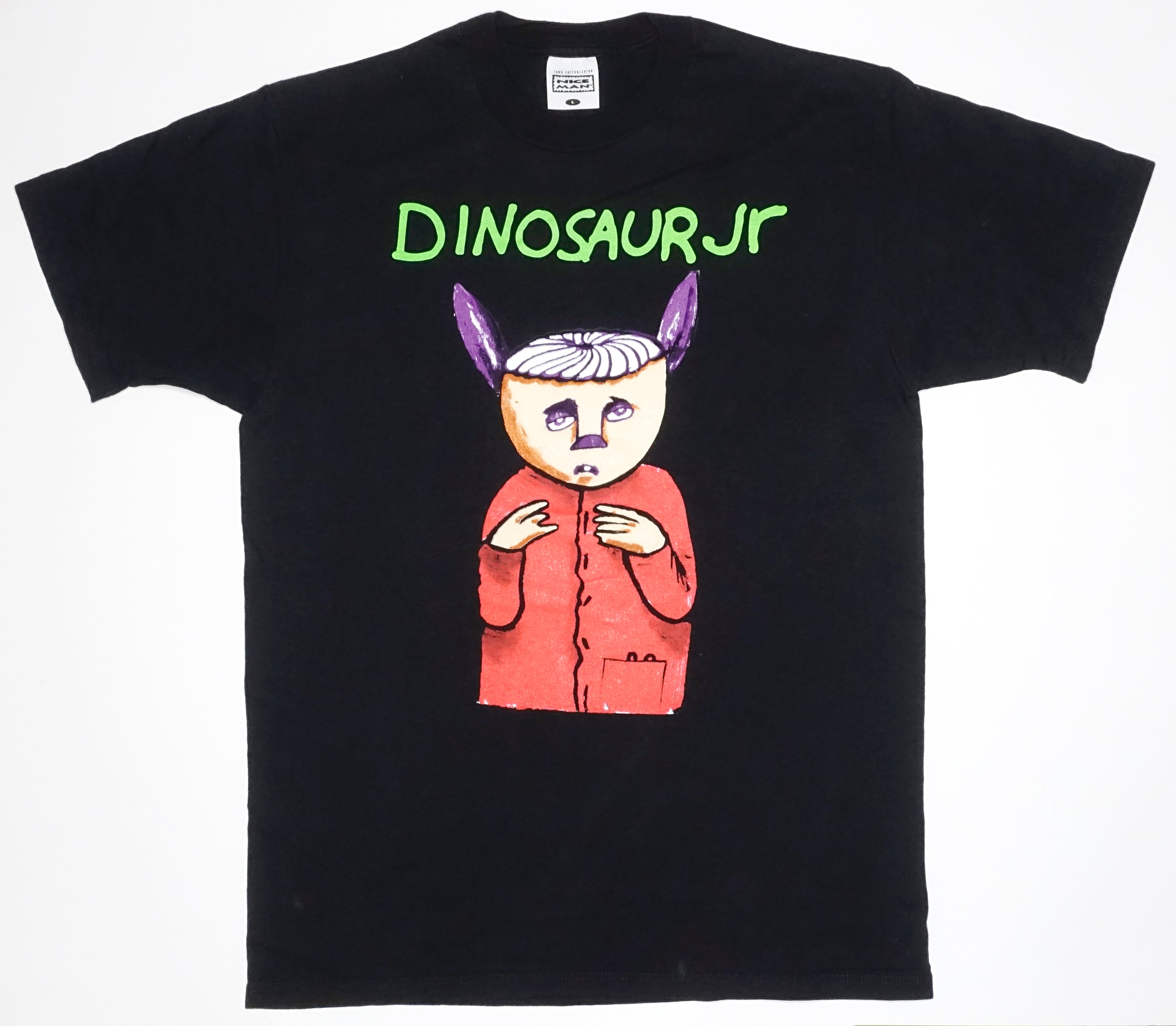Dinosaur Jr.  ‎–  Without A Sound 1994 Tour Shirt Size Large (Neil Blender Art)