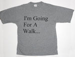 Bad Religion - I'm Going For A Walk Grey Race Tour Shirt Size XL