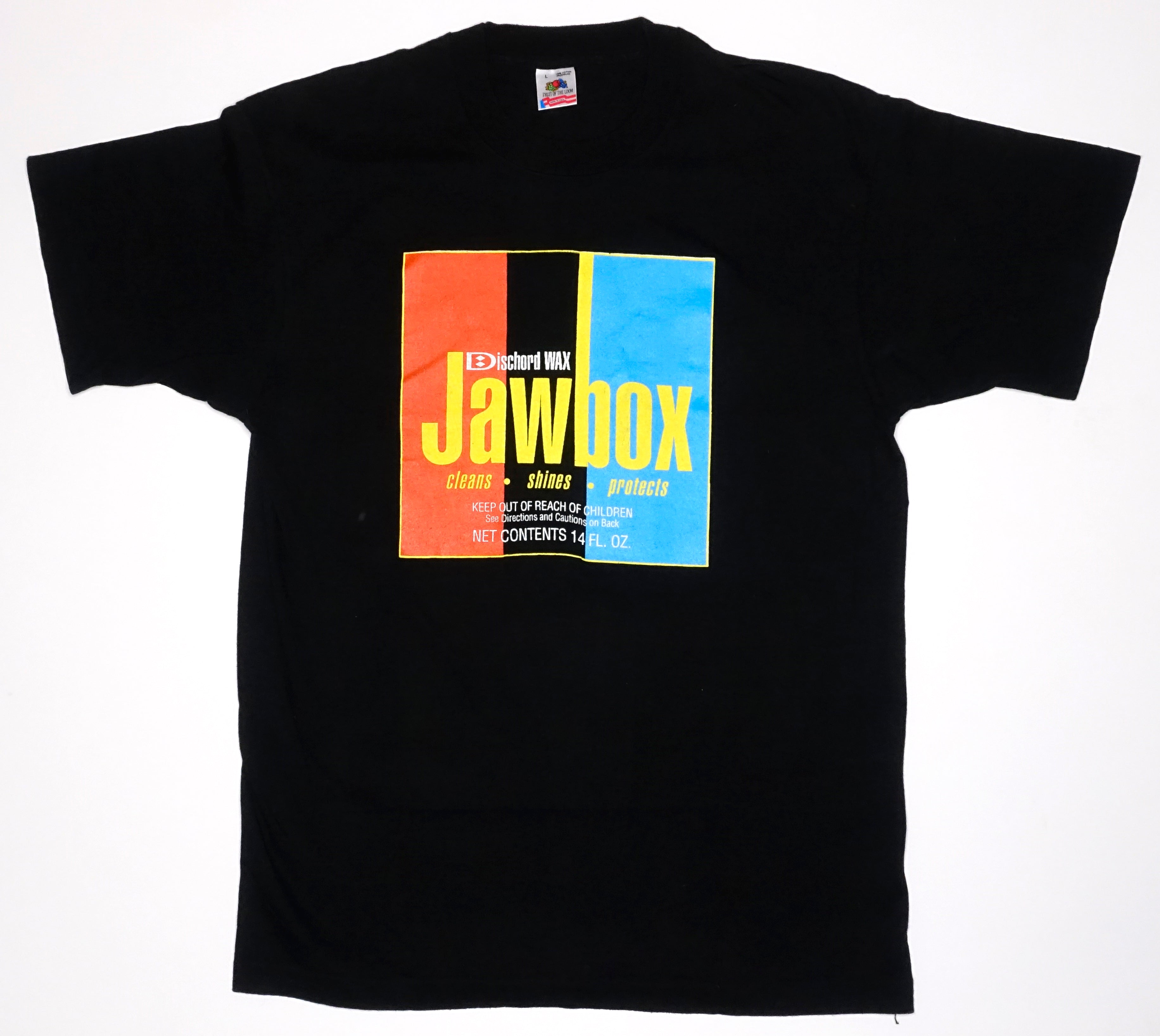 Jawbox - Dischord Wax Tour Shirt Size Large