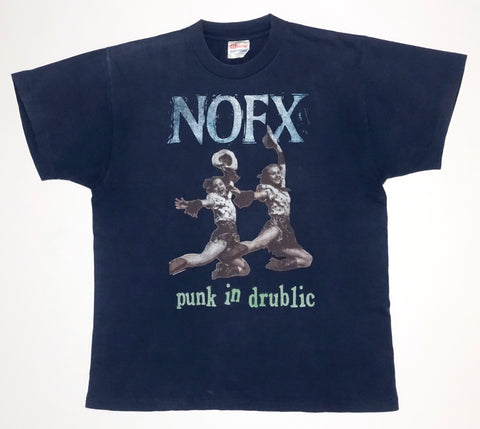 NOFX - Punk In Drublic 1994 Tour Shirt Size Large
