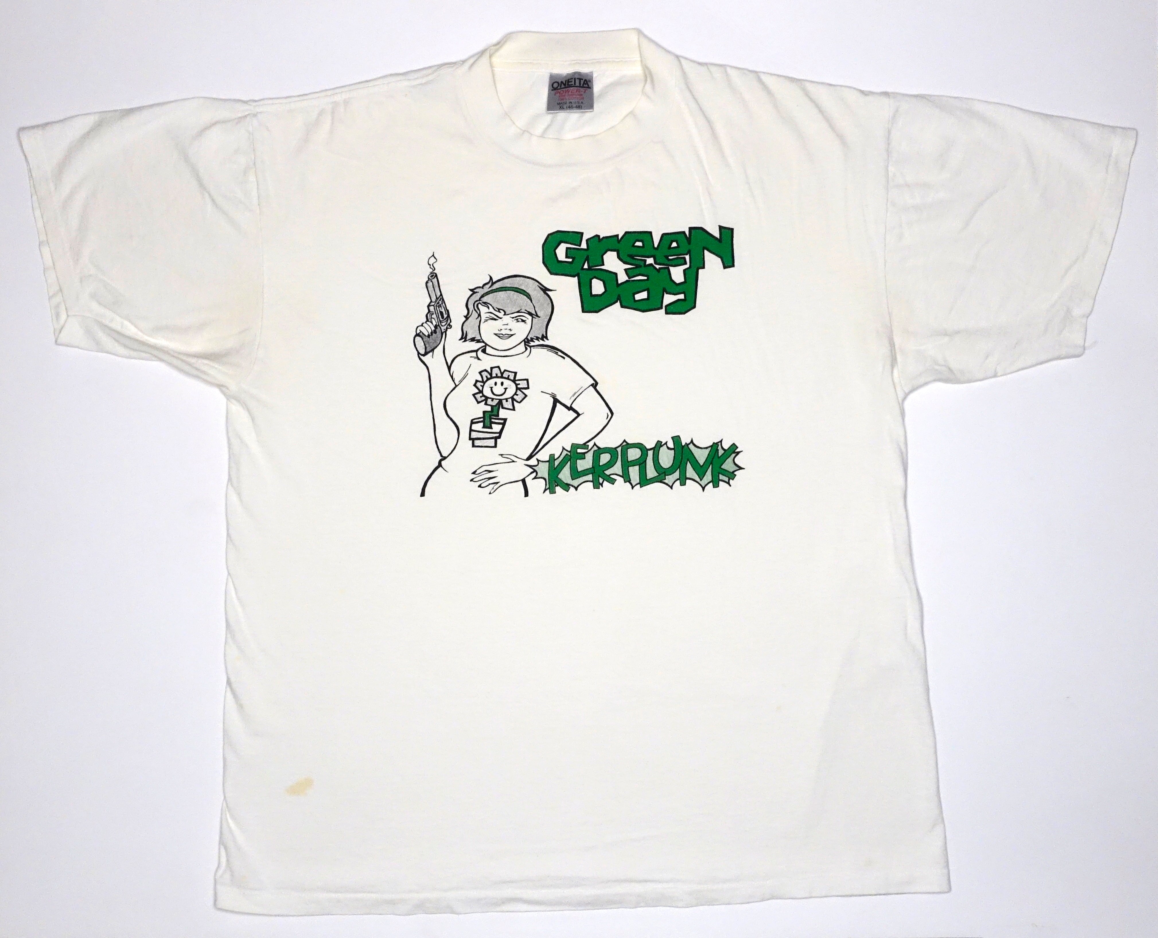 2000円なら下げれますGreen Day グリーンデイ　tour 1991   Tシャツ