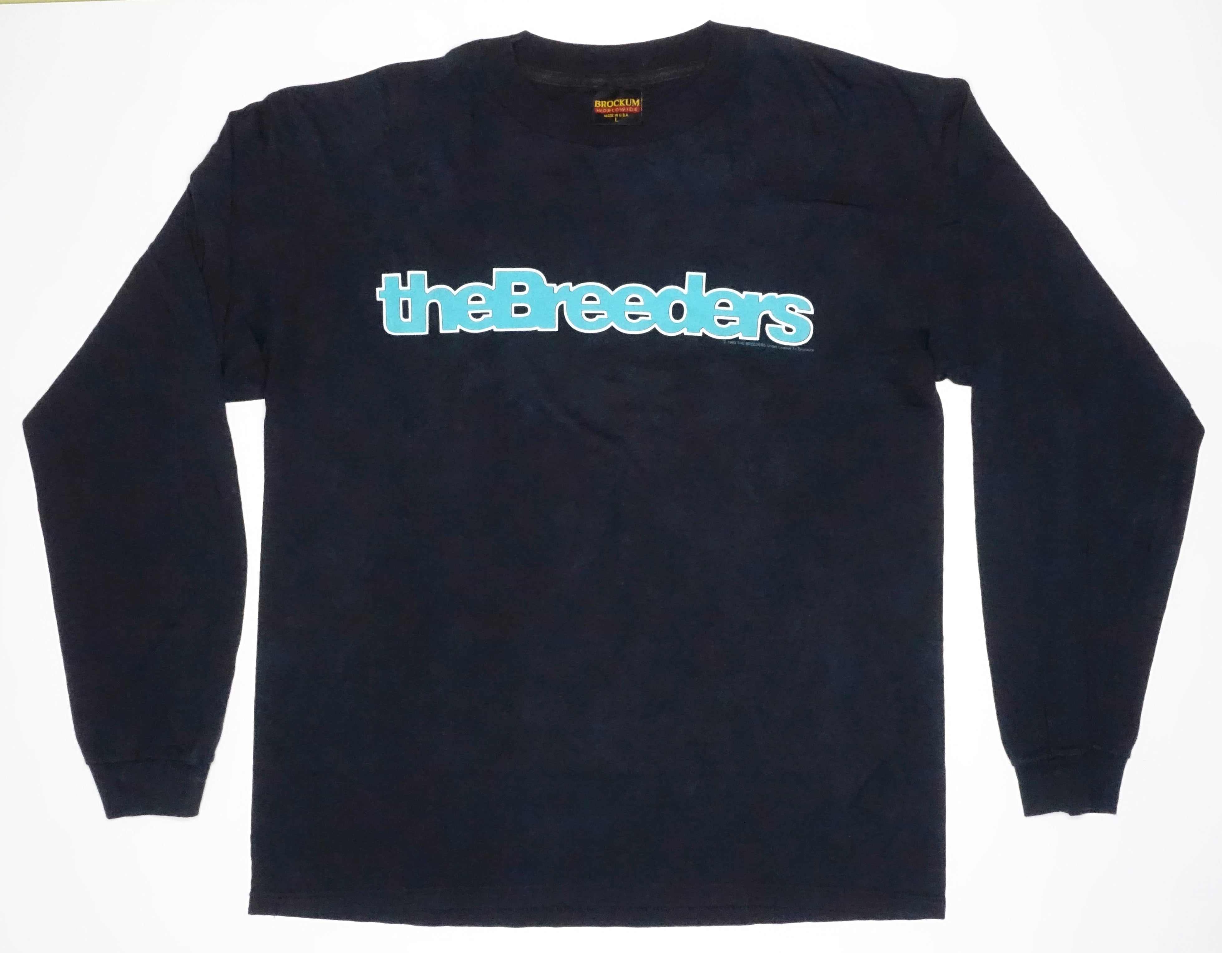 the Breeders - IJWGA Bitch / Last Splash Long Sleeve Tour Shirt Size Large