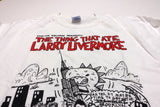Adeline Records - The Thing That Ate Larry Livermore Shirt Size Large