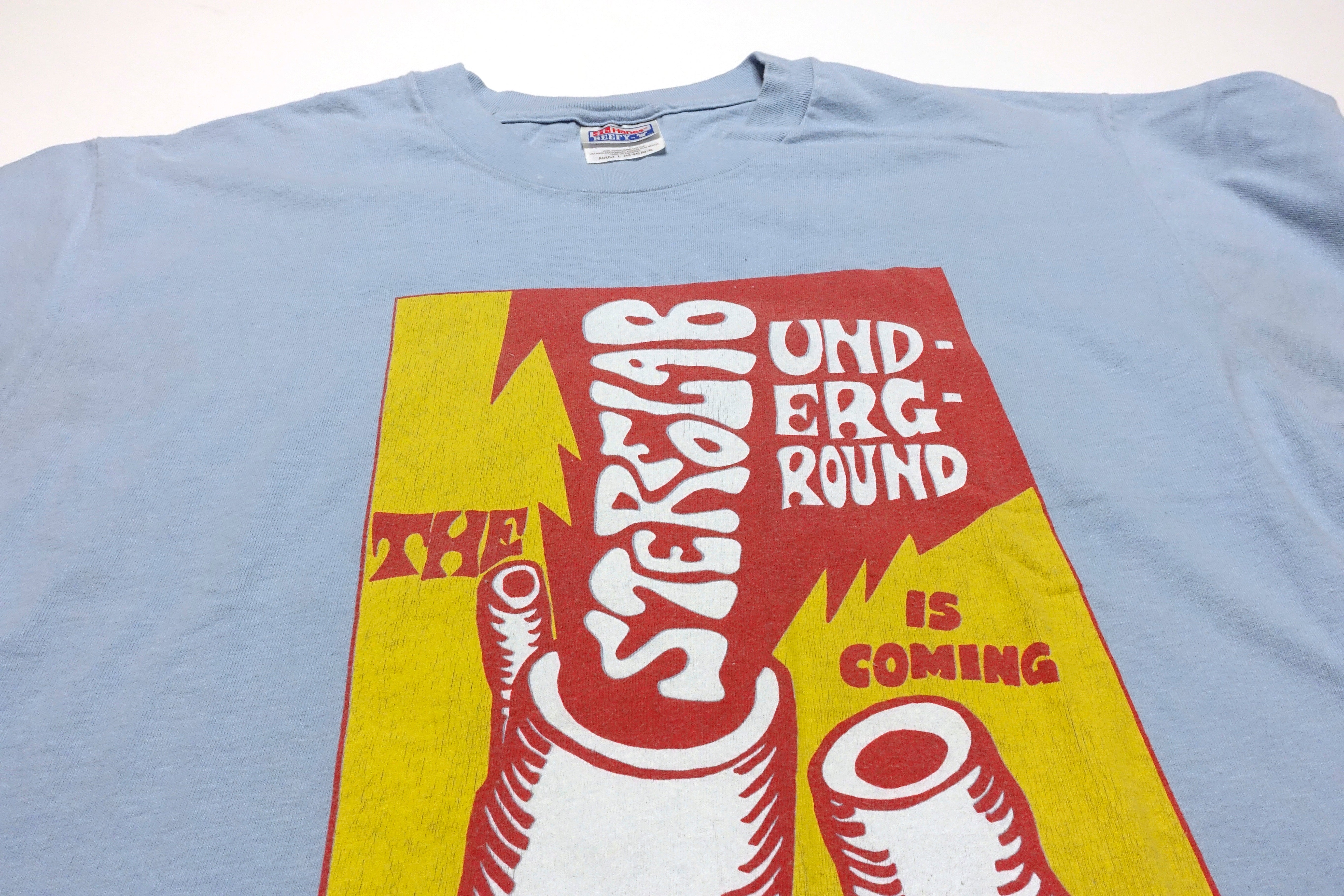 Stereolab – The Underground Is Coming 90's Tour Shirt Size Large