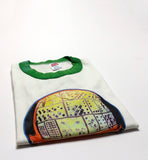 Stereolab – Ping Pong 90's Tour Shirt Size XL (White/Green Ringer)