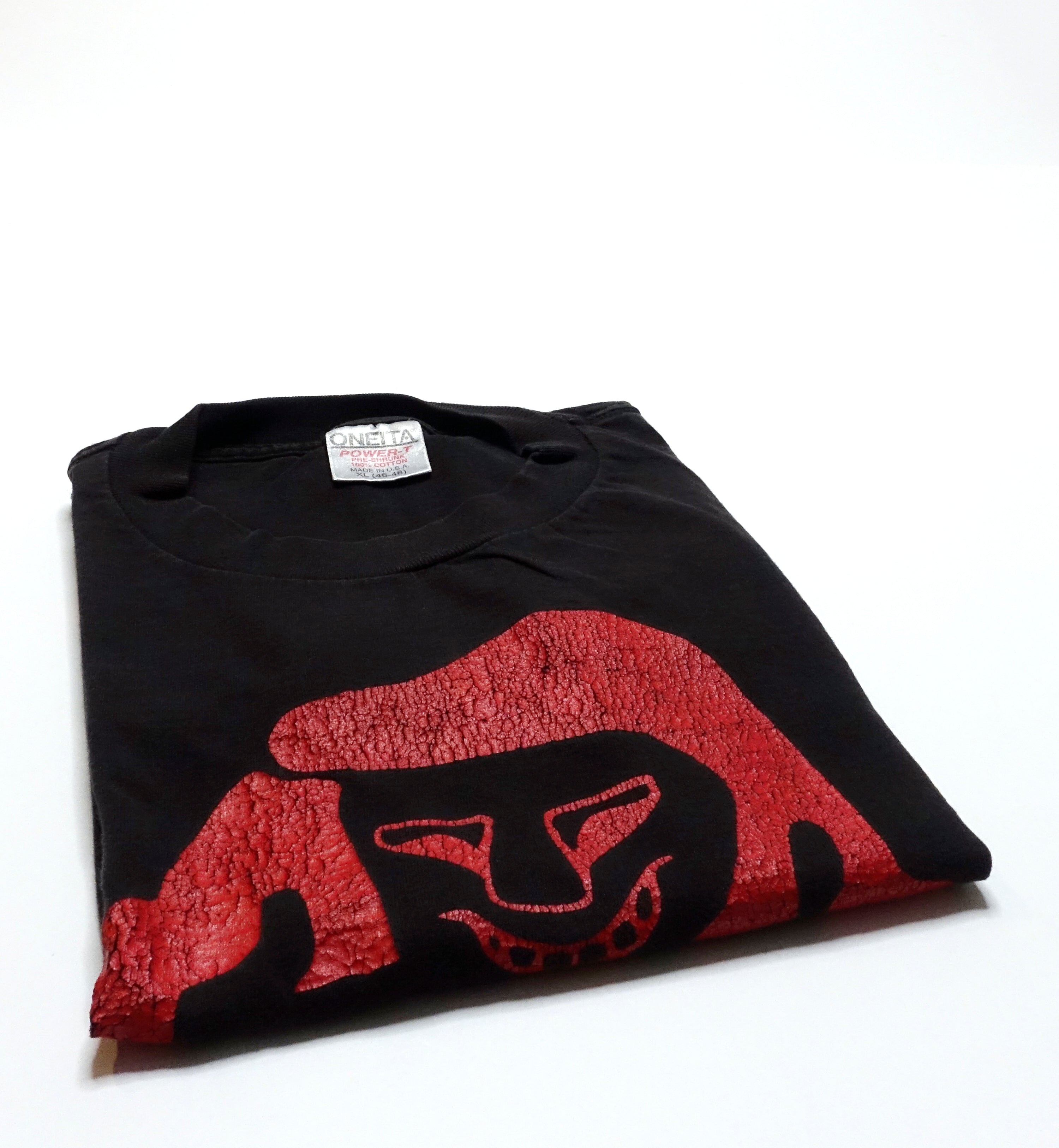 Stereolab – Cliff 90's Tour Shirt Size XL (Black/Red)