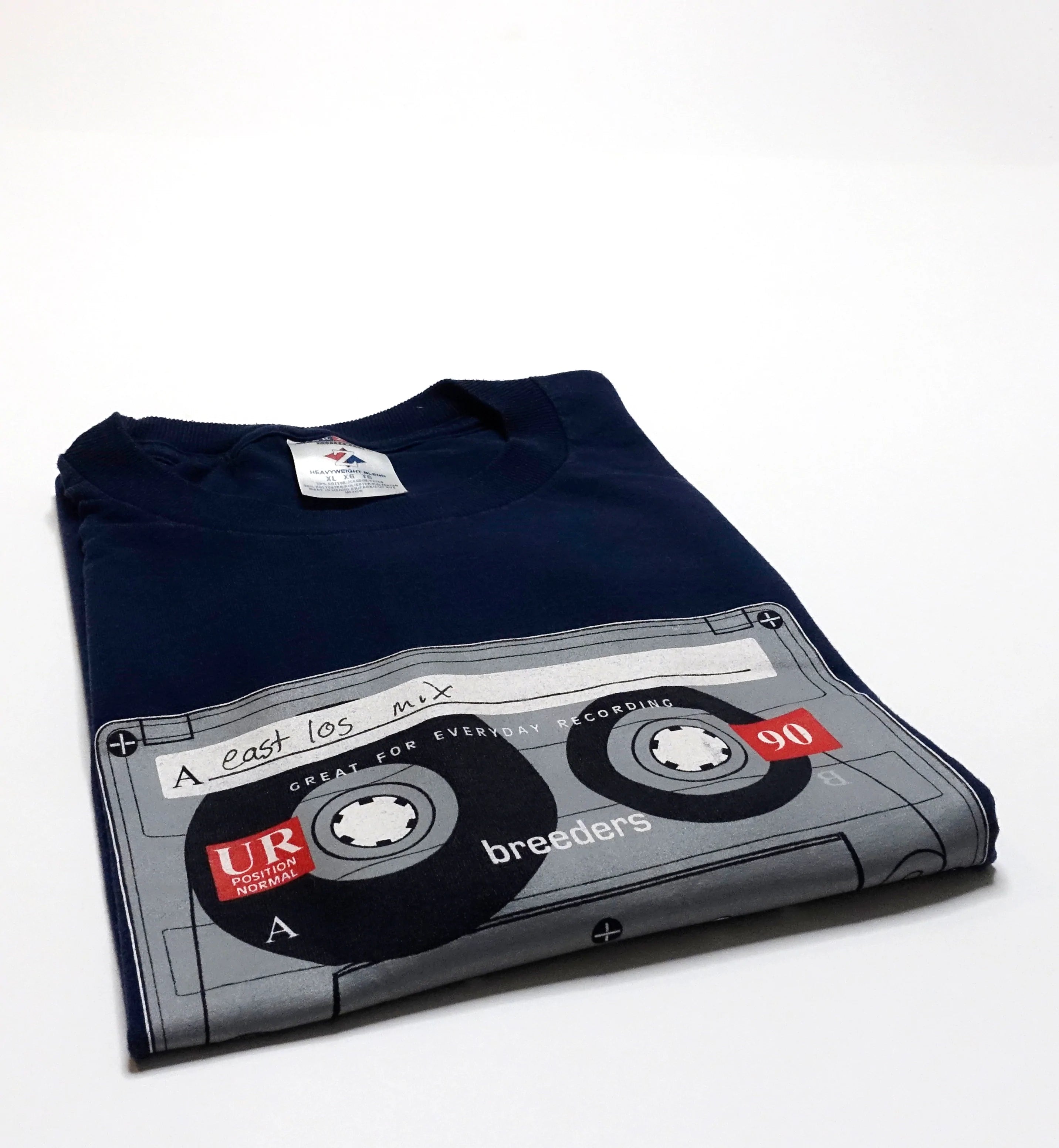 the Breeders - East Los Mix Cassette Tour Shirt Size XL