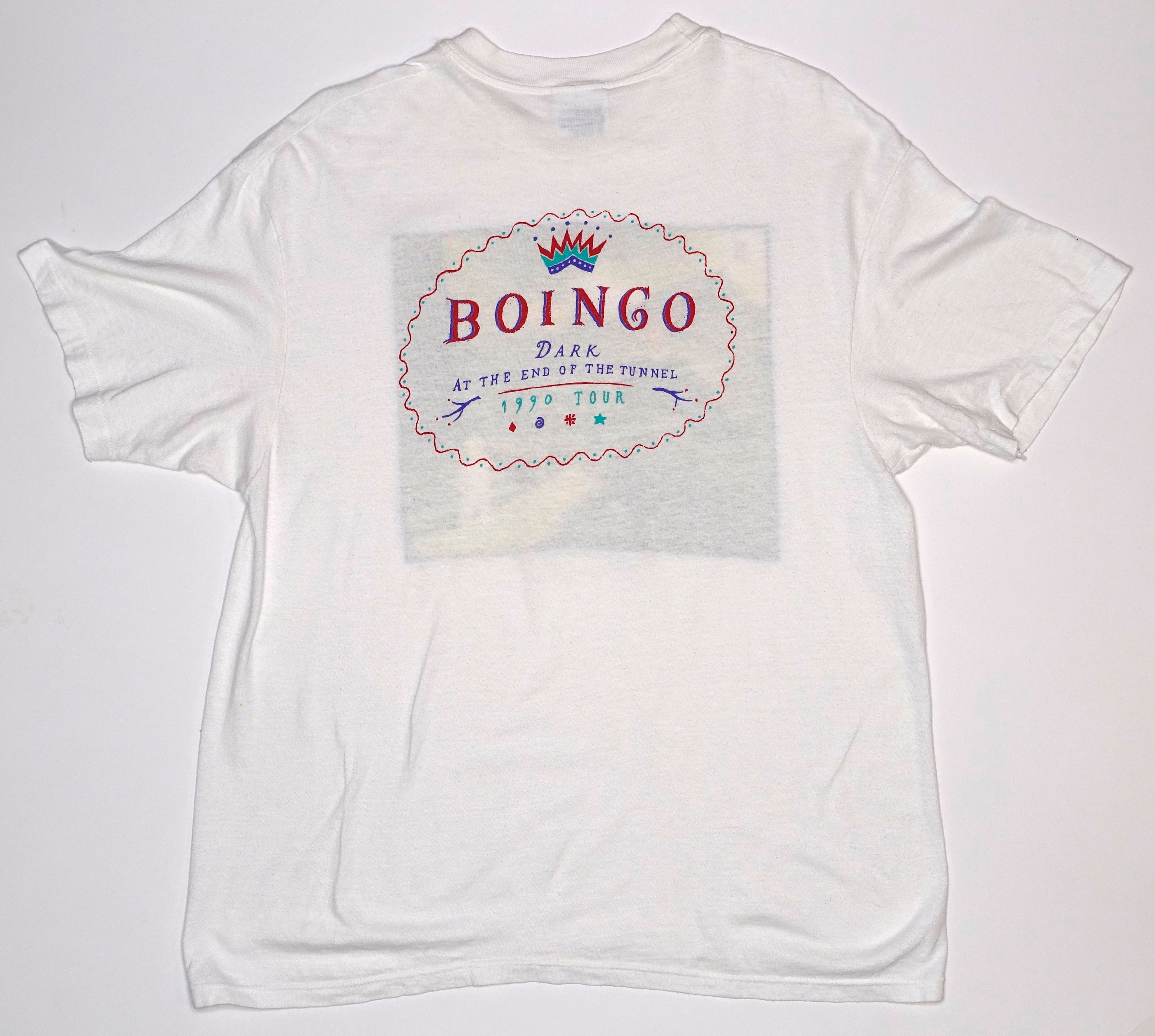 Oingo Boingo – Dark At The End Of The Tunnel 1990 Tour Shirt Size XL / Large