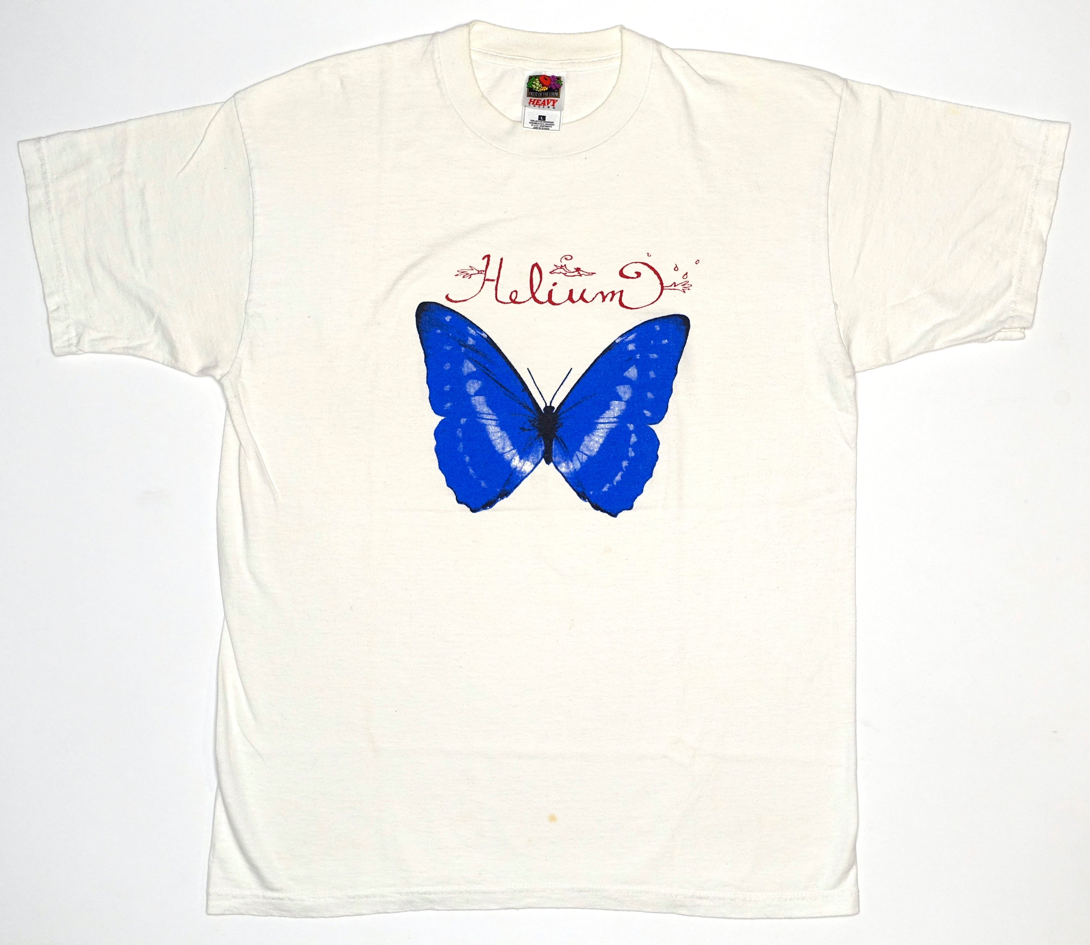 Helium – Magic City / No Guitars 1997 Tour Shirt Size Large (White)