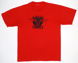 Hot Snakes - Fireworks Black Cat Tour Shirt Size Large