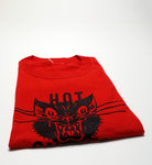 Hot Snakes - Fireworks Black Cat Tour Shirt Size Large