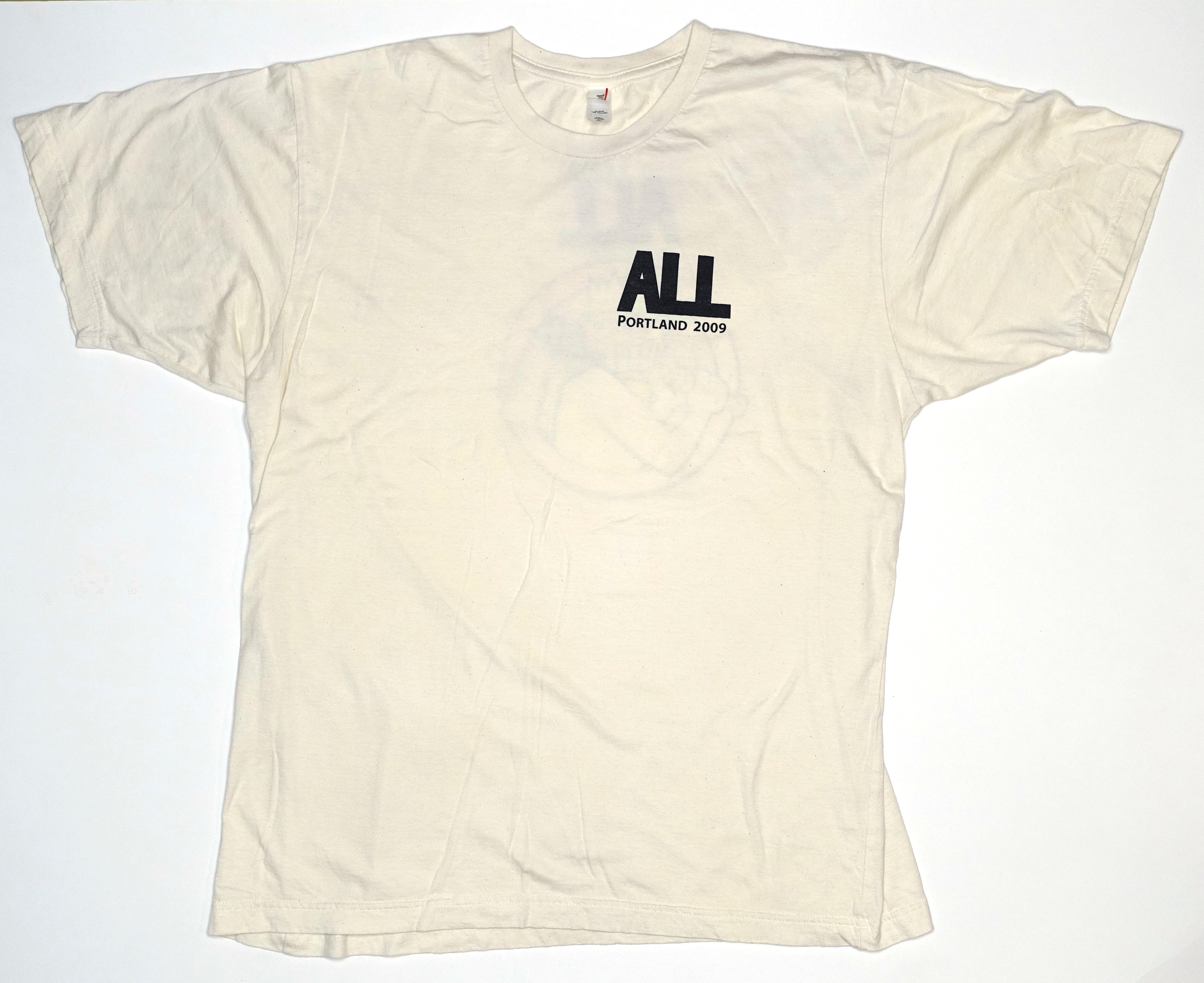 ALL - Portland Batroy 2009 Tour Shirt Size XL
