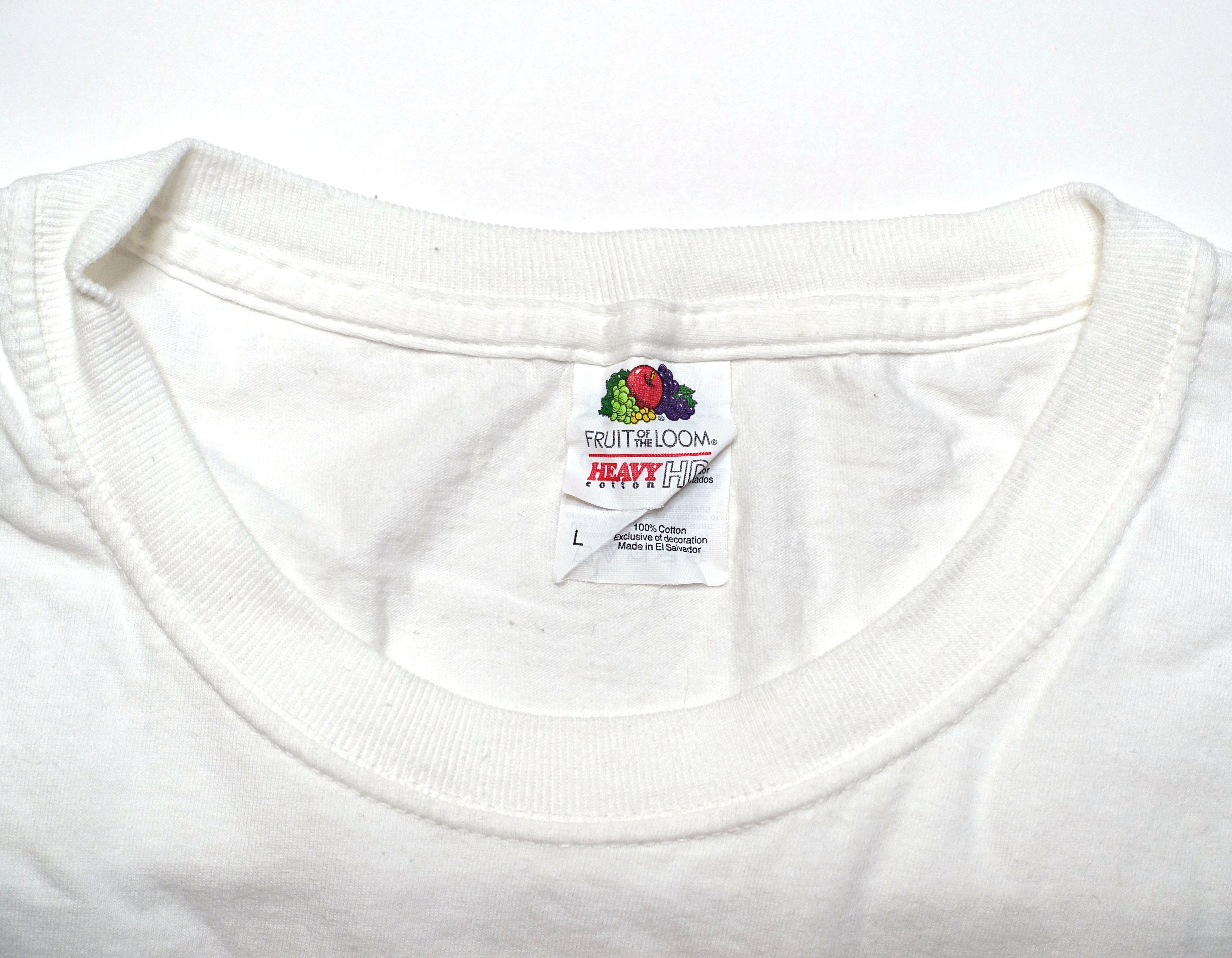 Ceremony – L-Shaped Man 2015 Tour Shirt Size Large (White)