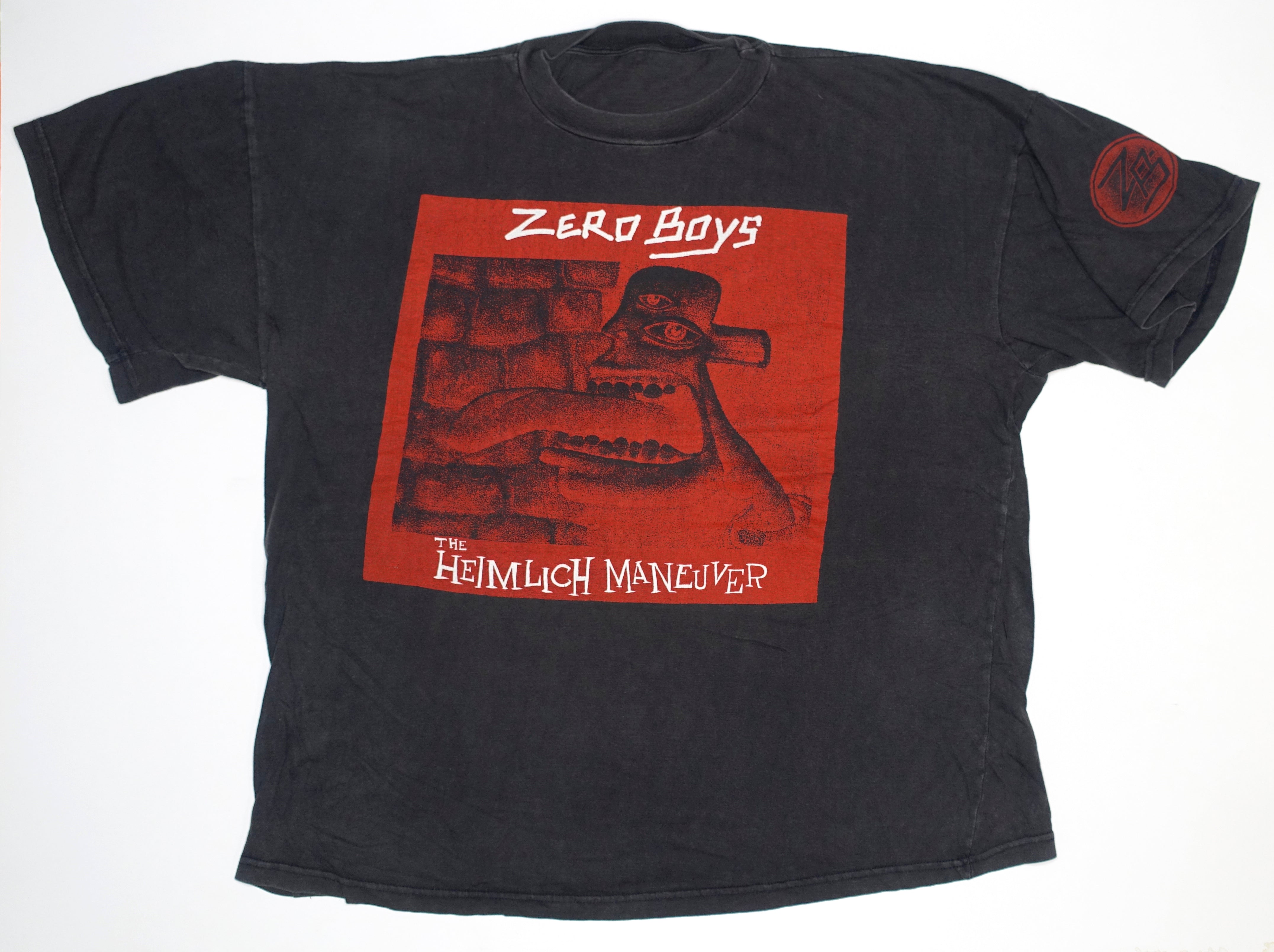 Zero Boys – The Heimlich Maneuver 1993 Tour Shirt Size XL