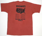 Descendents - Caffeine Nation 1997 Tour Shirt Size XL