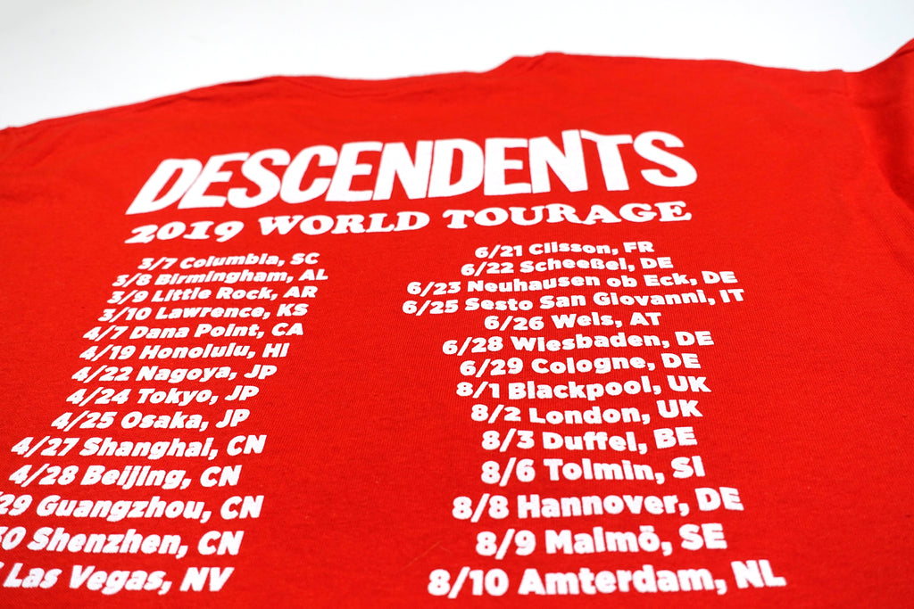 Descendents - 2019 World Tourage Tour Shirt Size Large – the Minor