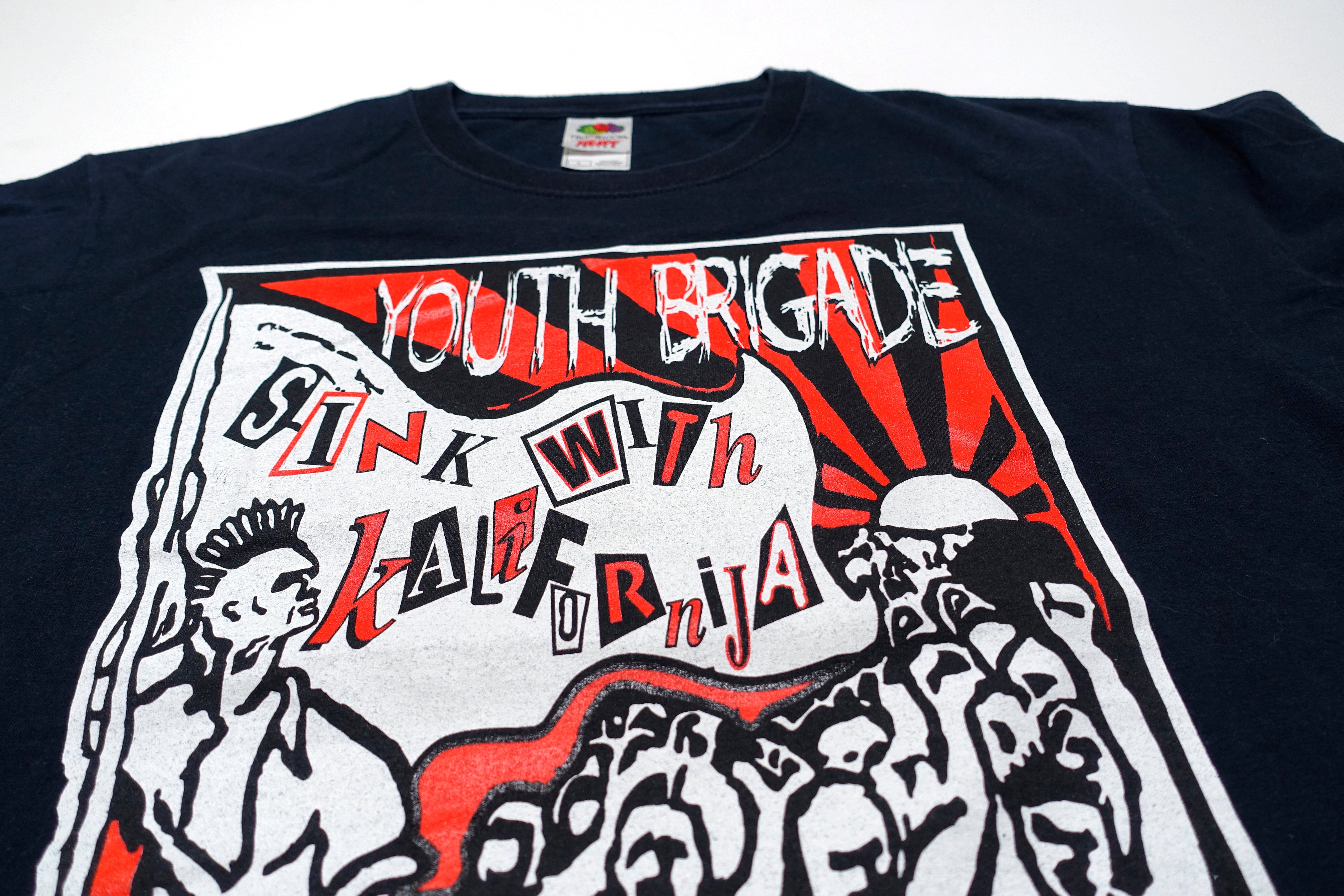 Youth Brigade – Sink With Kalifornia Shirt Size Large