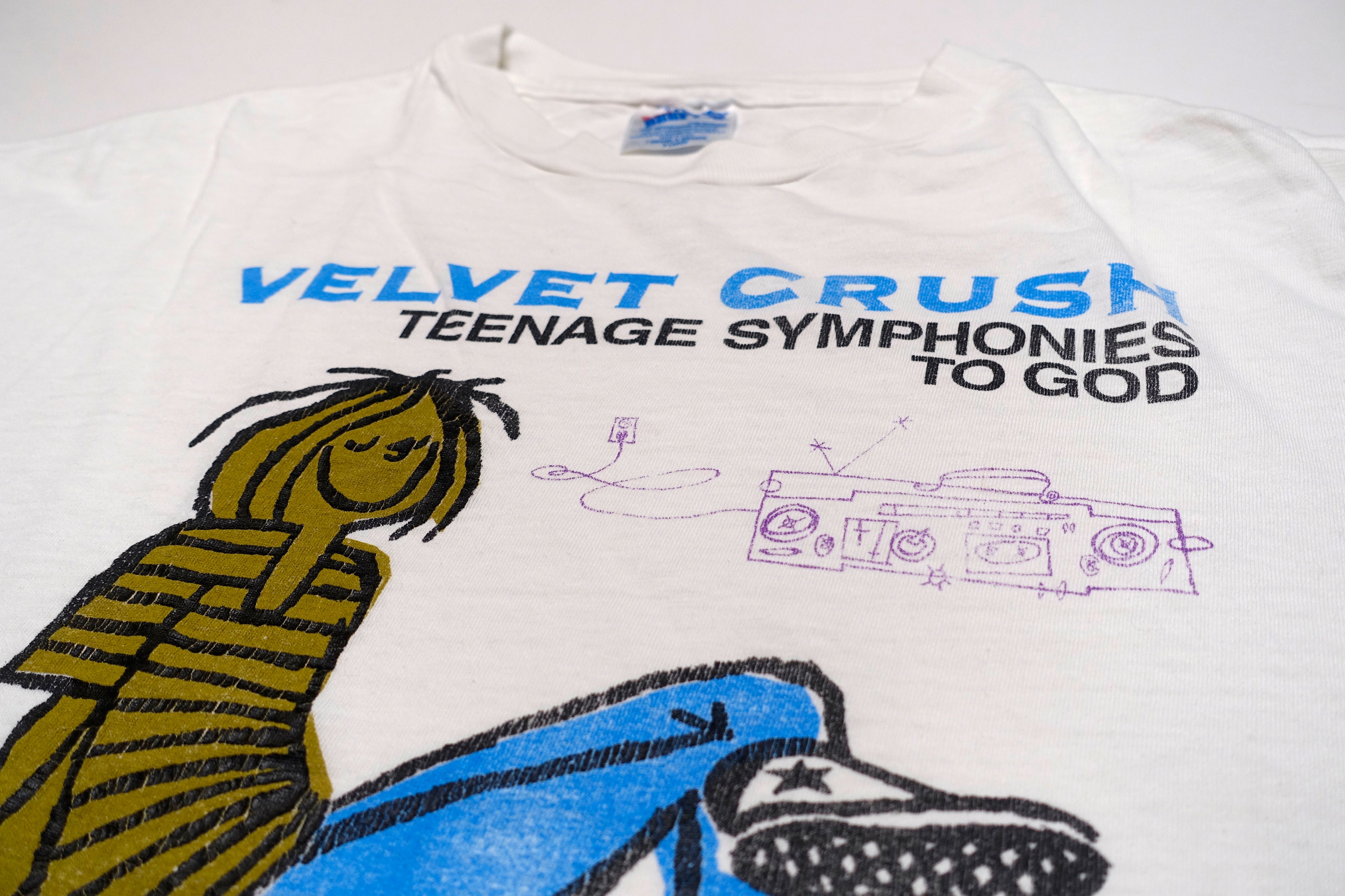 Velvet Crush – Teenage Symphonies To God 1994 Tour Shirt Size XL