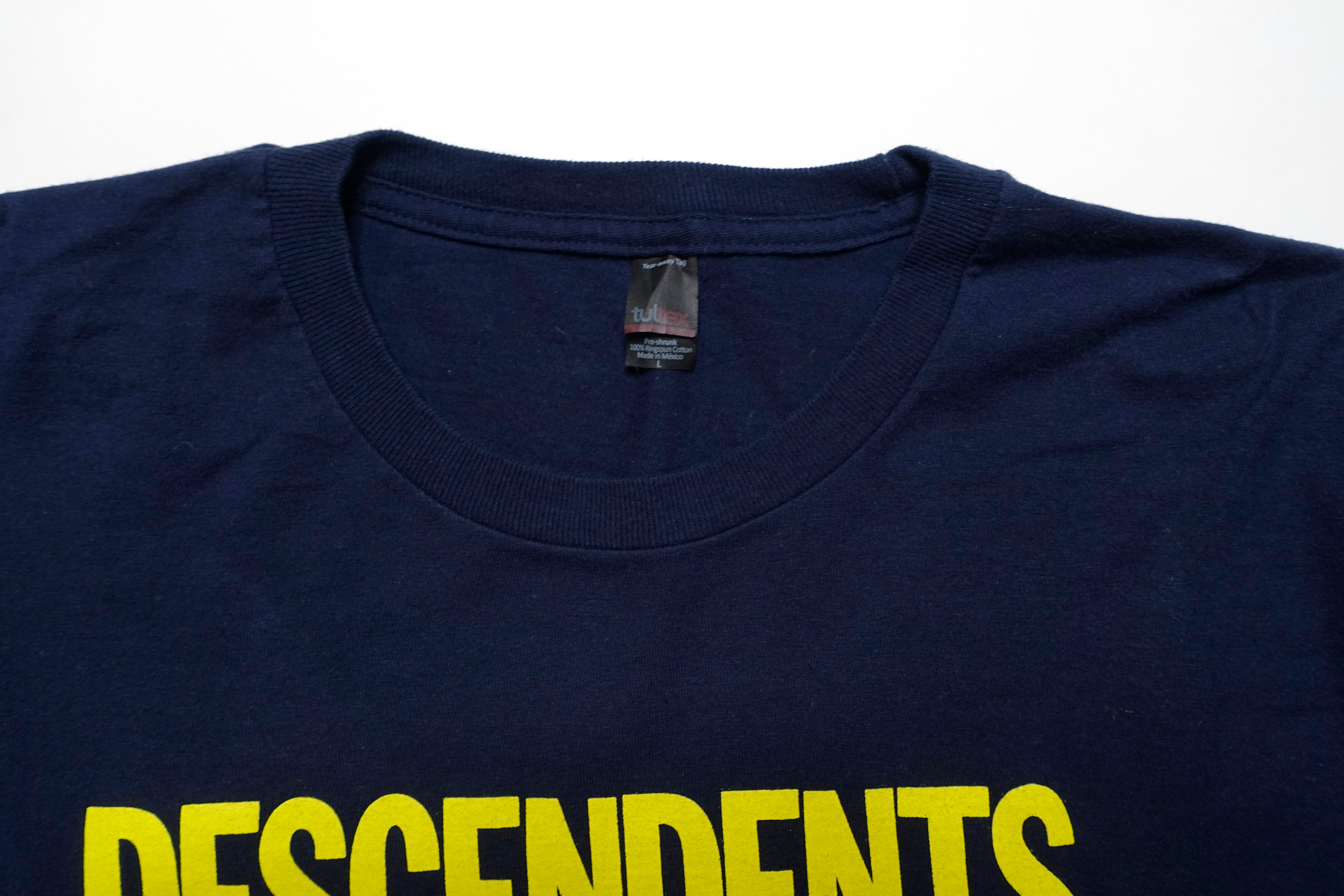 Descendents - Santa Cruz 2017 Night 1 Long Sleeve Tour Shirt Size Large