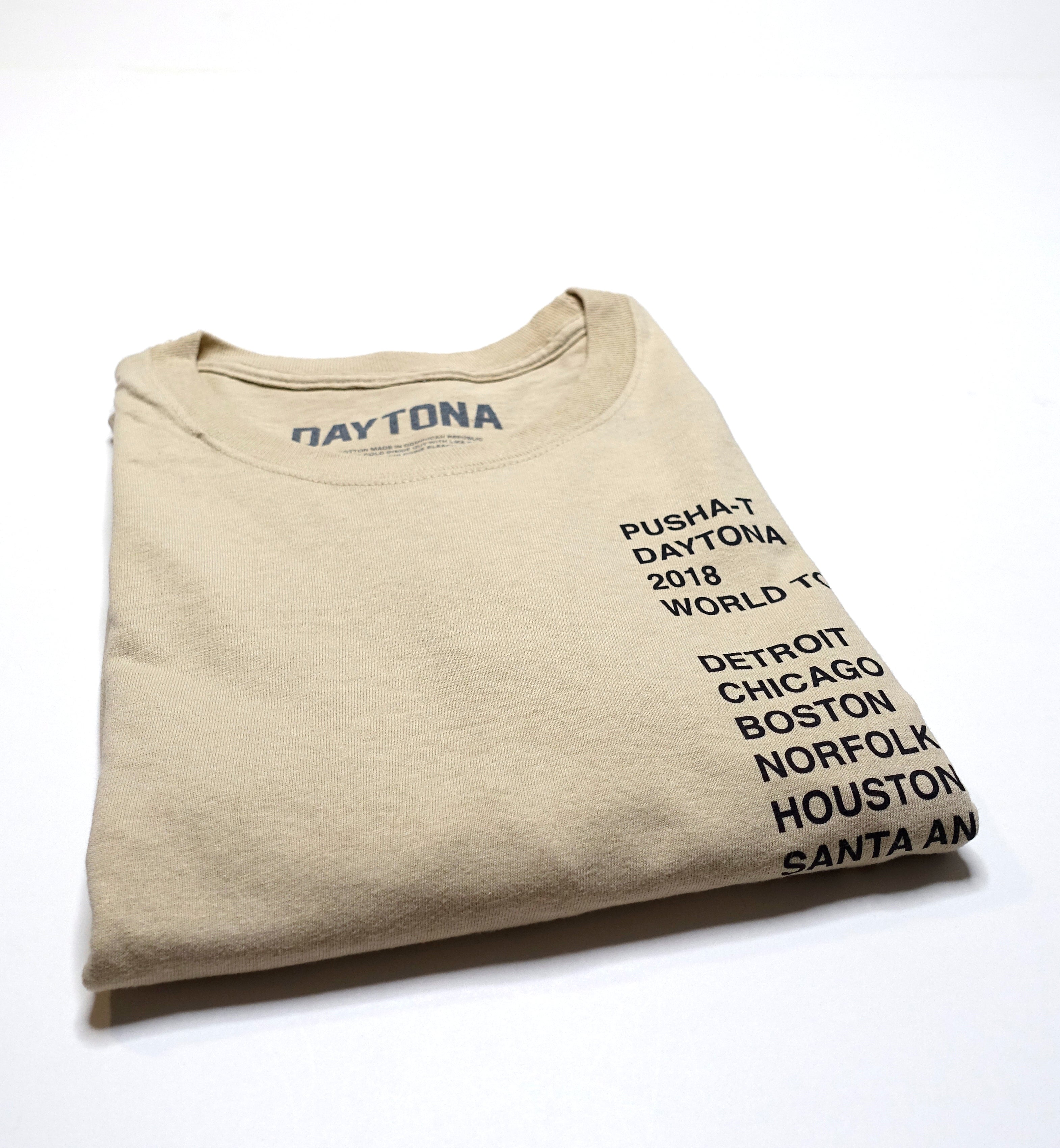 Pusha-T - Daytona 2018 World Tour Long Sleeve Shirt Size Large