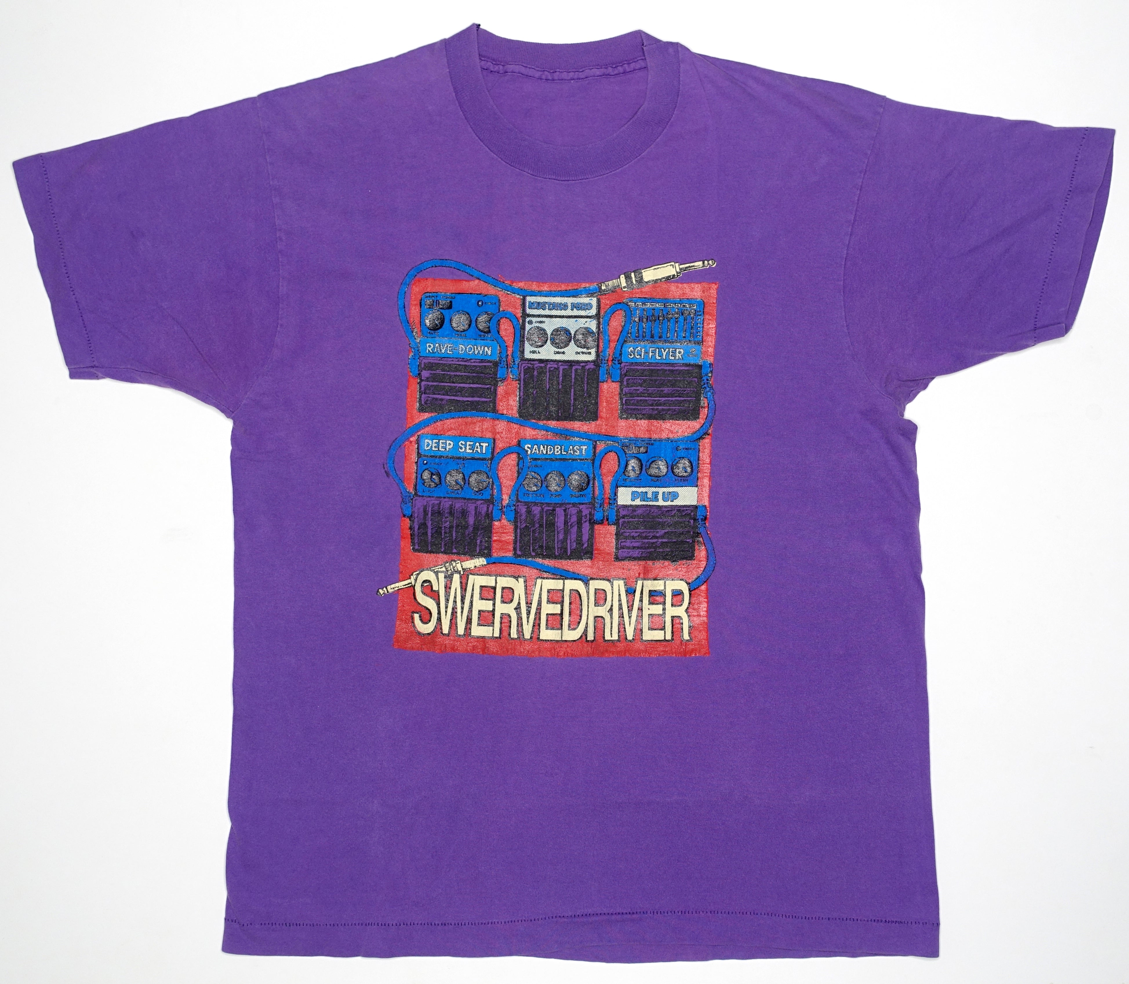 Swervedriver - Raise / Pedal Board 1992 Tour Shirt Size XL