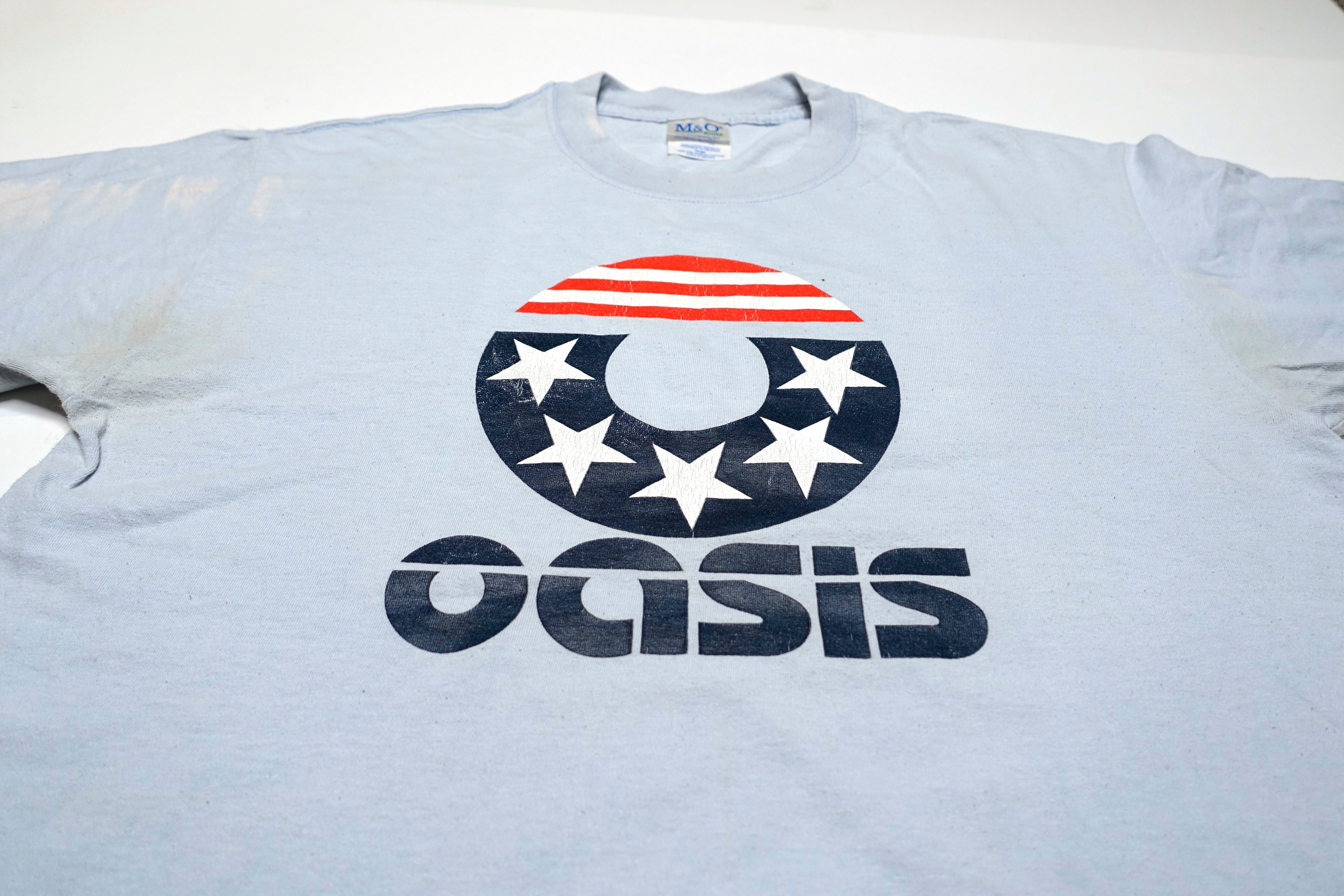 Oasis - Stars And Stripes Tour Shirt Size Large