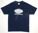 Supergrass - Silver Logo 90's Tour Shirt Size Large
