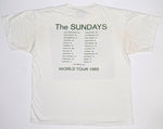 the Sundays - Can't Be Sure 1993 US Tour Shirt Size XL