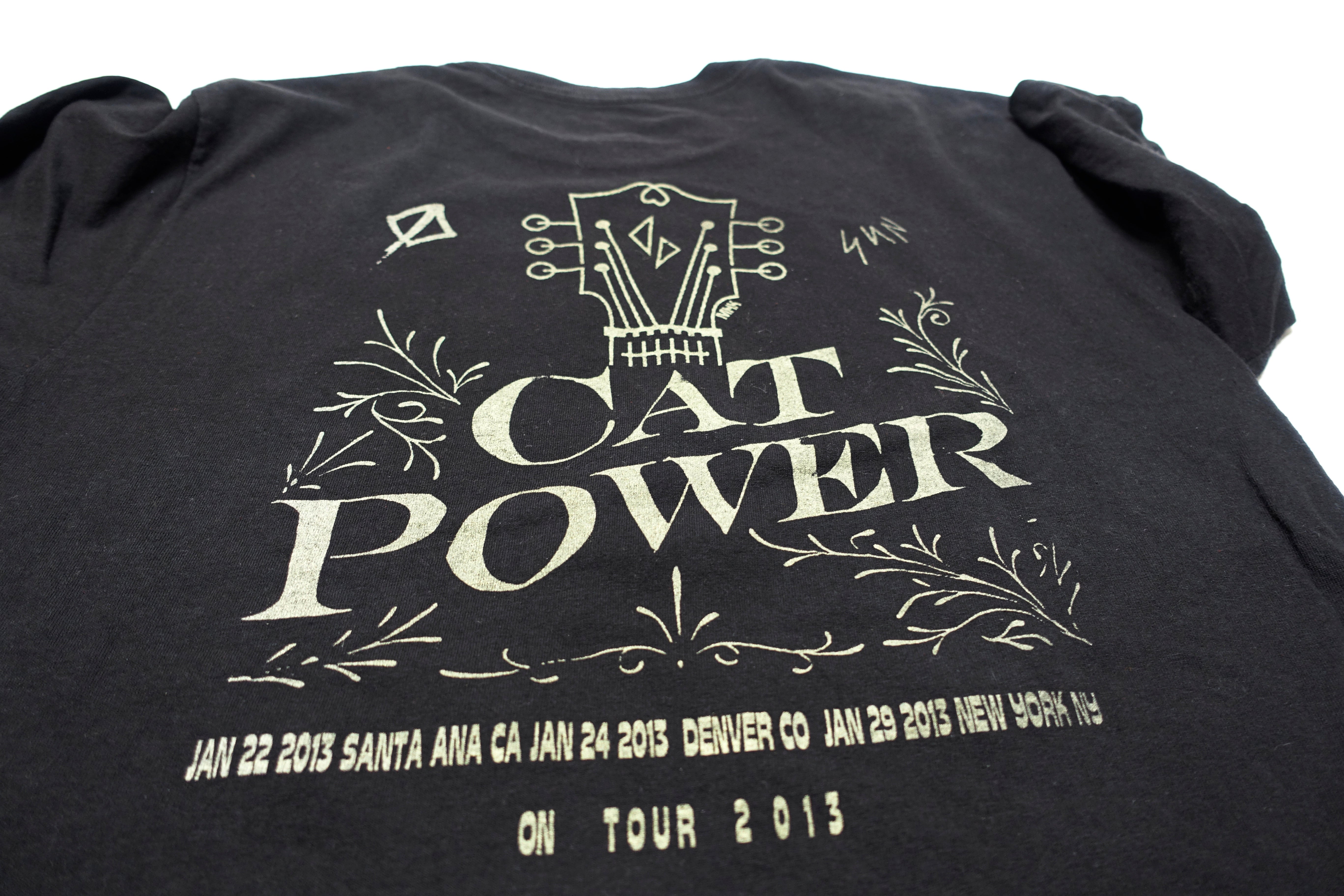 Cat Power - Sun 2013 Tour Shirt Size Large