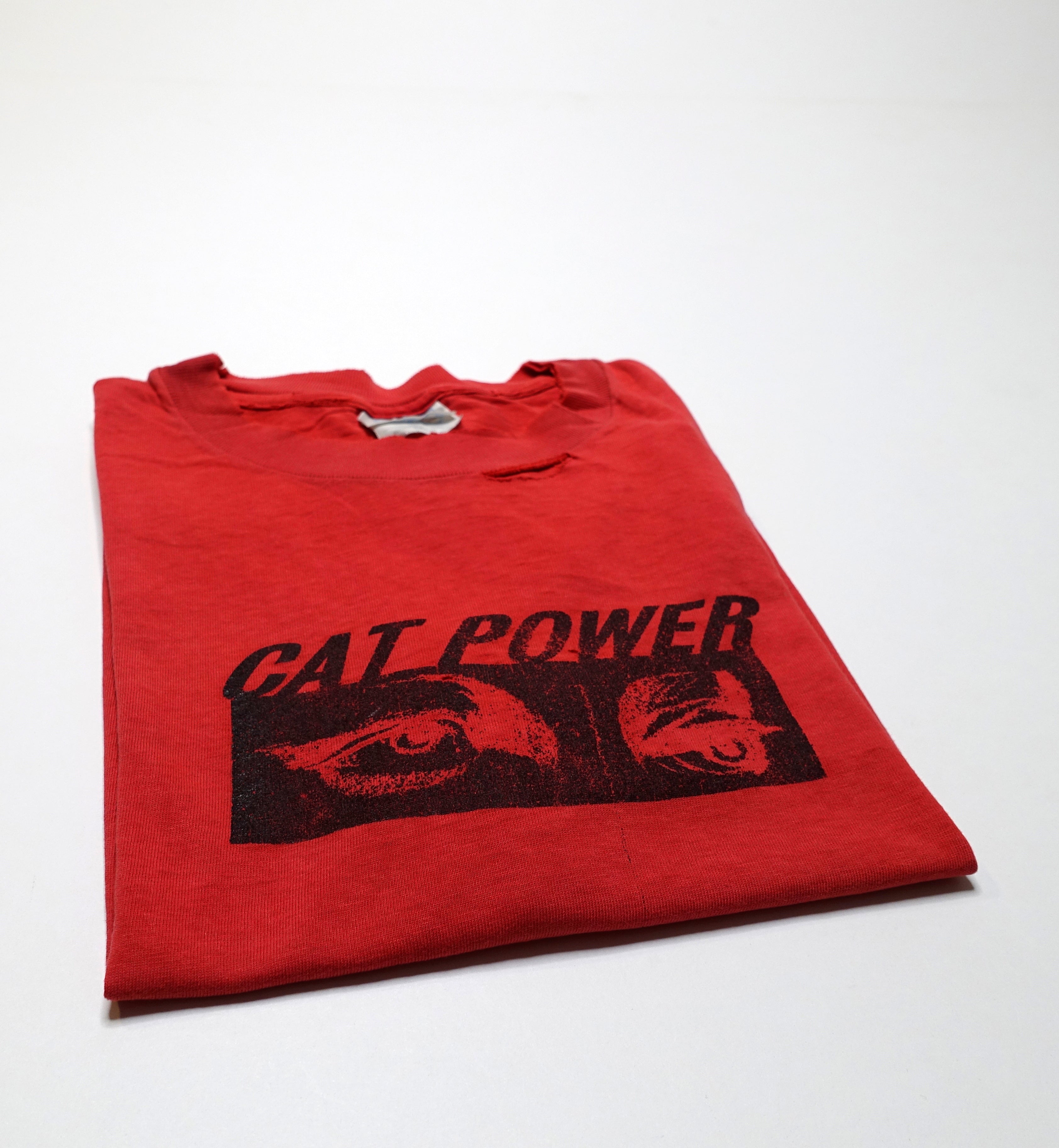 Cat Power - Cat Eyes 90's Tour Shirt Size Large / Medium