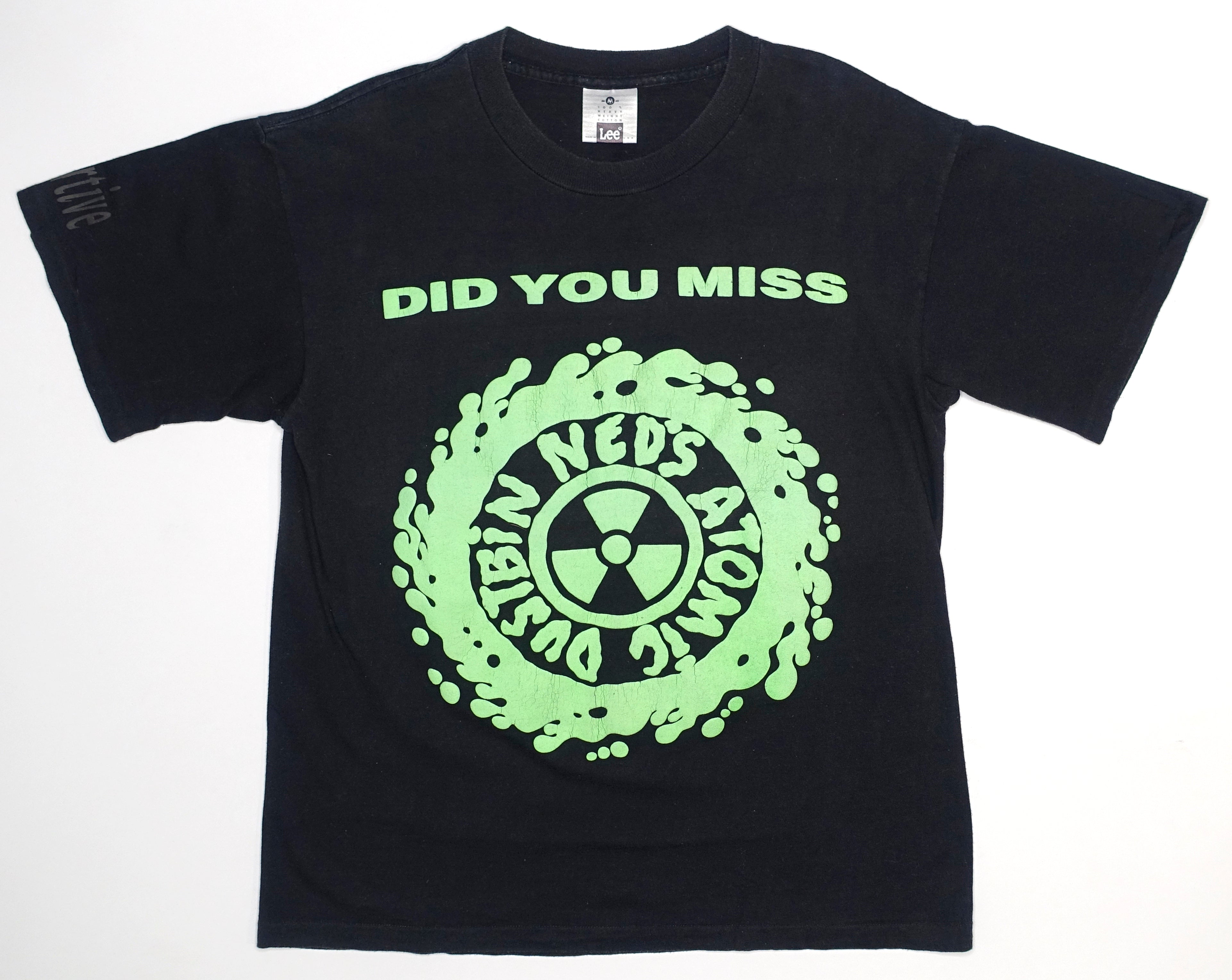 Ned's Atomic Dustbin - Did You Miss Ned's? 1992 Tour Shirt Size Large / Medium