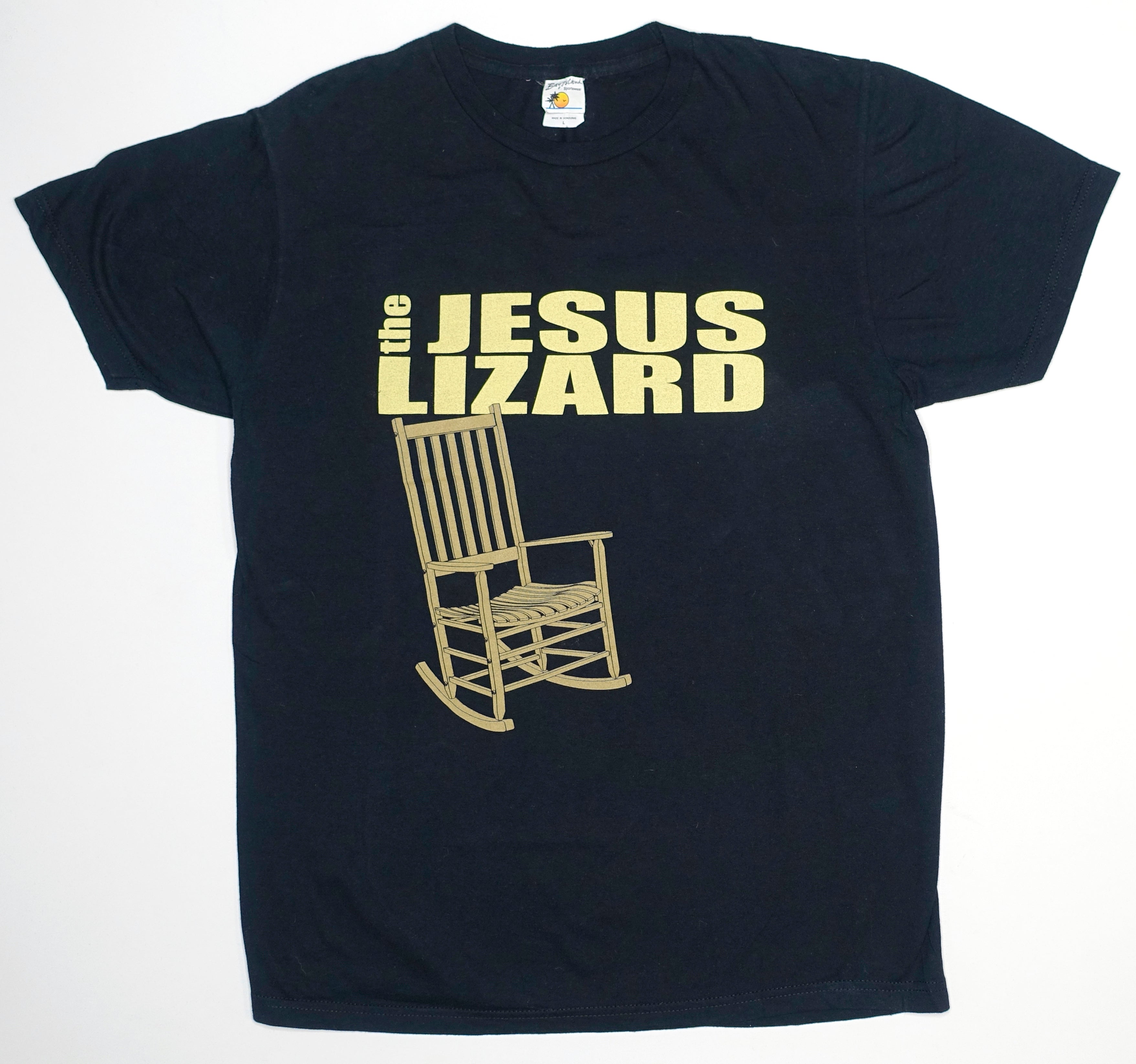 Jesus Lizard - Rocking Chair 2009 Tour Shirt Size Large