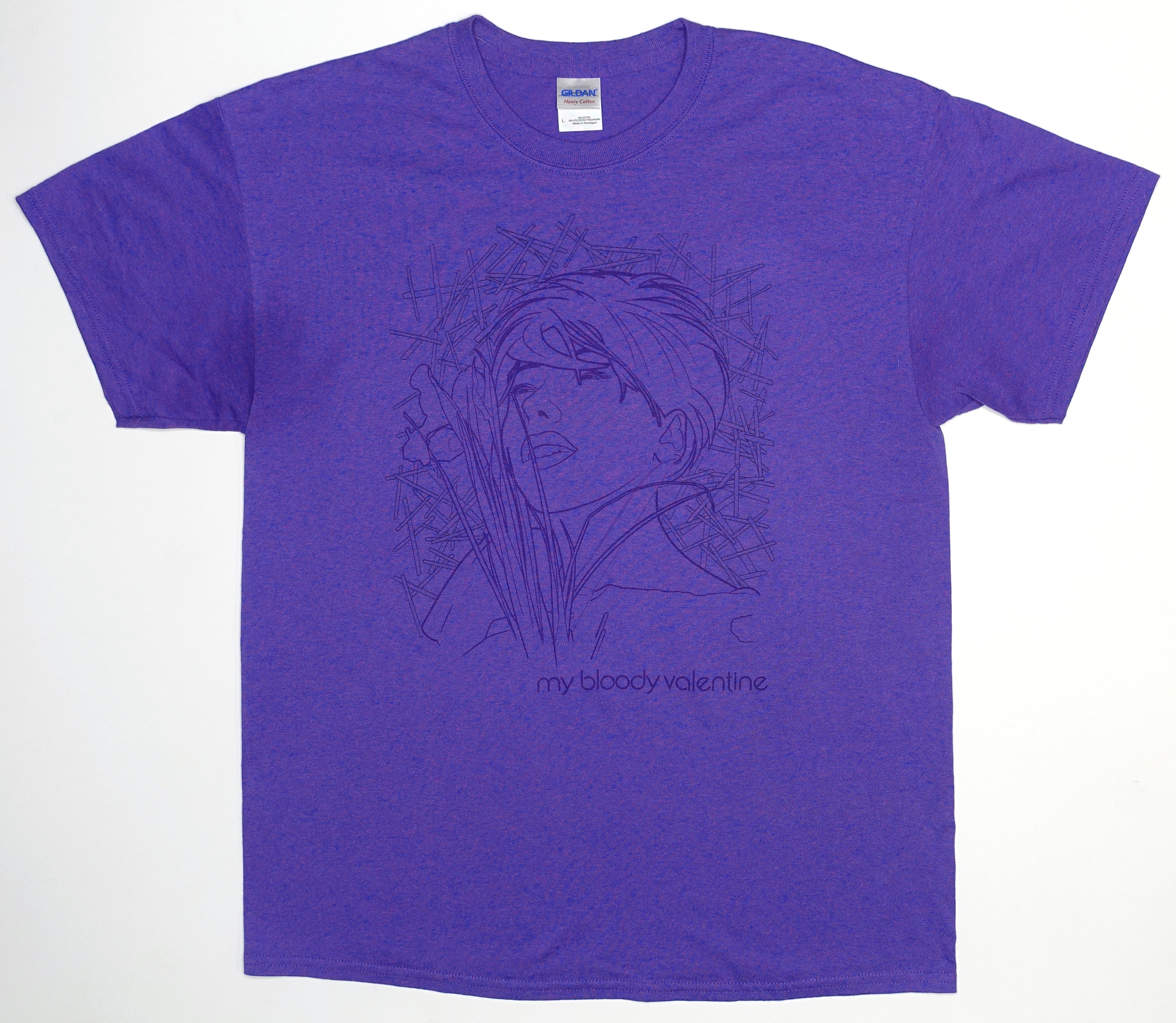 My Bloody Valentine - You Made Me Realise (Drawing) 2009 Tour Shirt Size Large