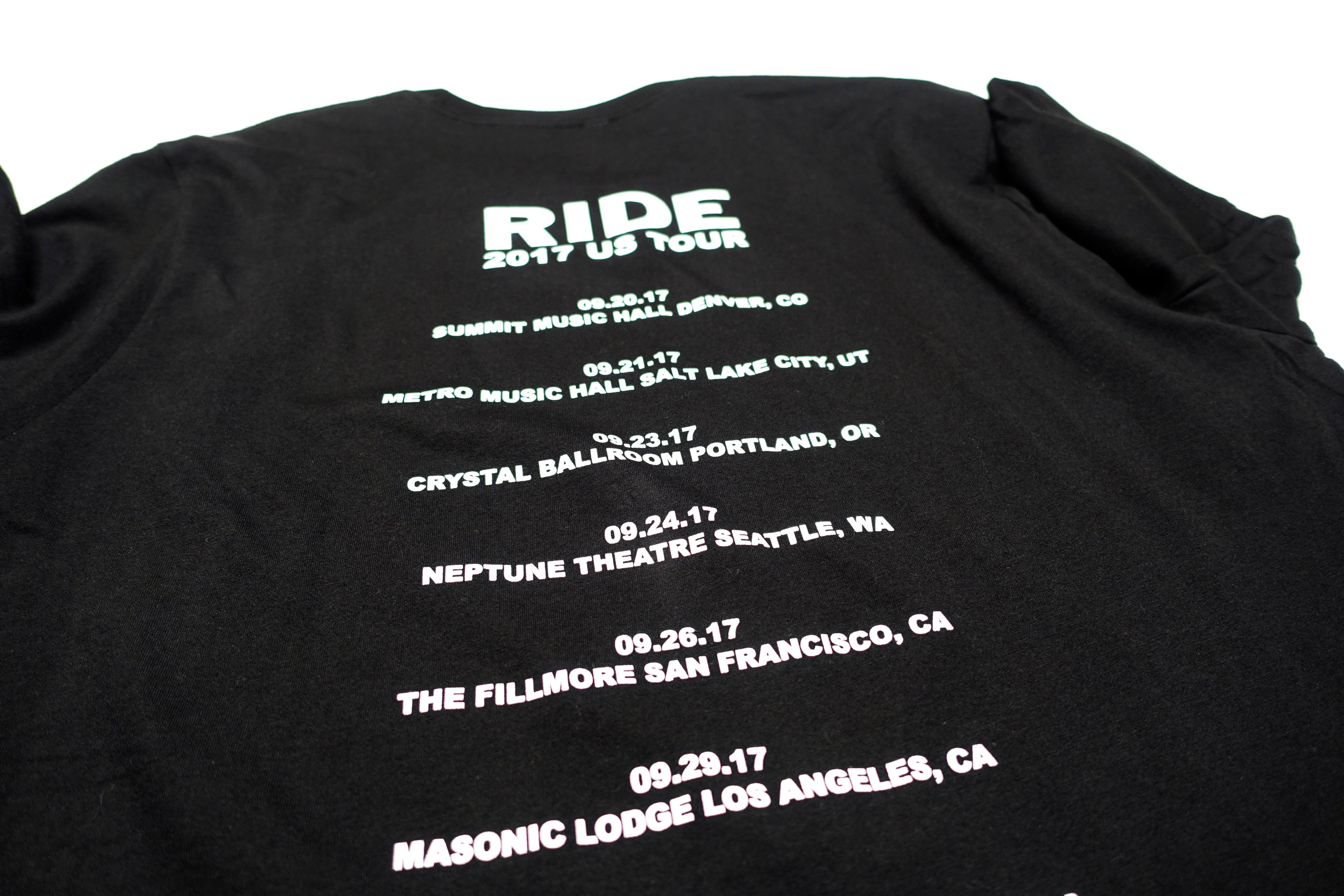 Ride - Weather Diaries 2017 US Tour Shirt Size XL