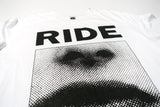 Ride - Halftone Face 2015 US Tour Shirt Size Large