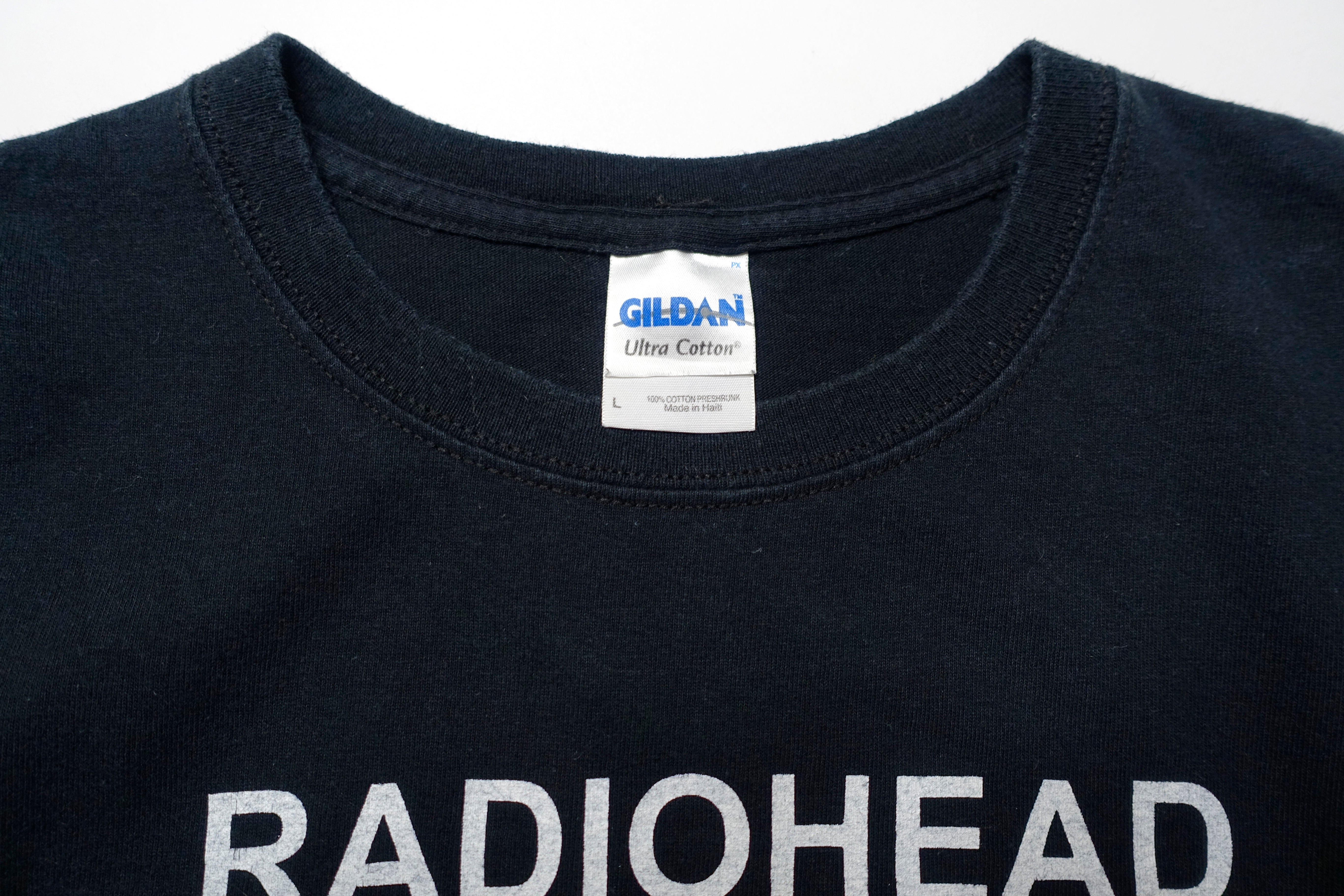 Radiohead - Stanley Donwood Cat Photographer Tour Shirt Size Large