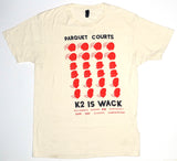 Parquet Courts - K2 Is Wack 2016 Tour Shirt Size Large (Tultex)