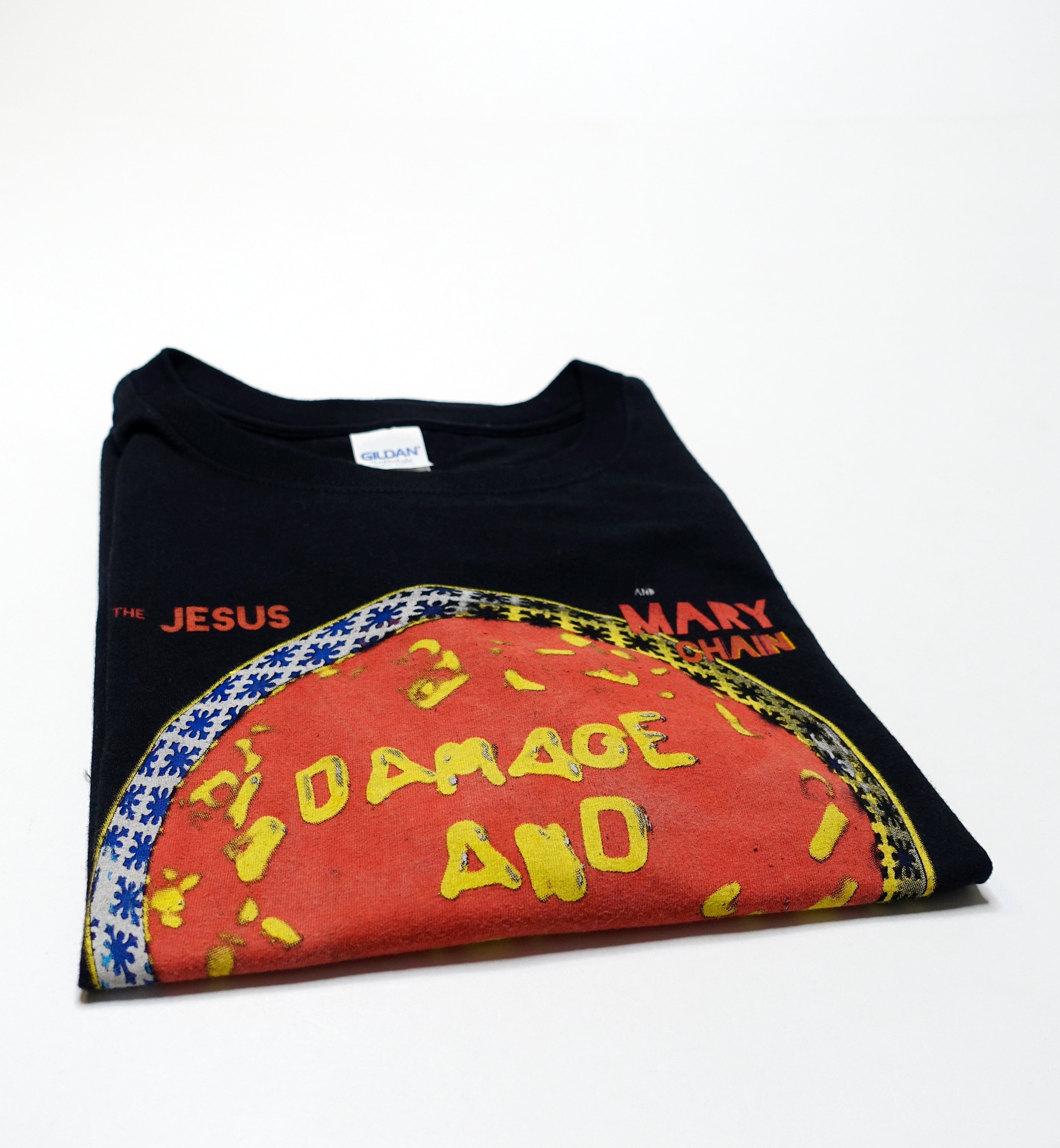 Jesus And Mary Chain - Damaged And Joy 2017 US Tour Shirt Size Large
