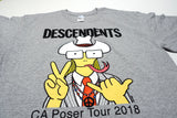 Descendents - California Poser Tour 2018 Tour Shirt Size Large