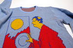 Parquet Courts - Monastic Living Knitted 2015 Tour Sweater Size Large