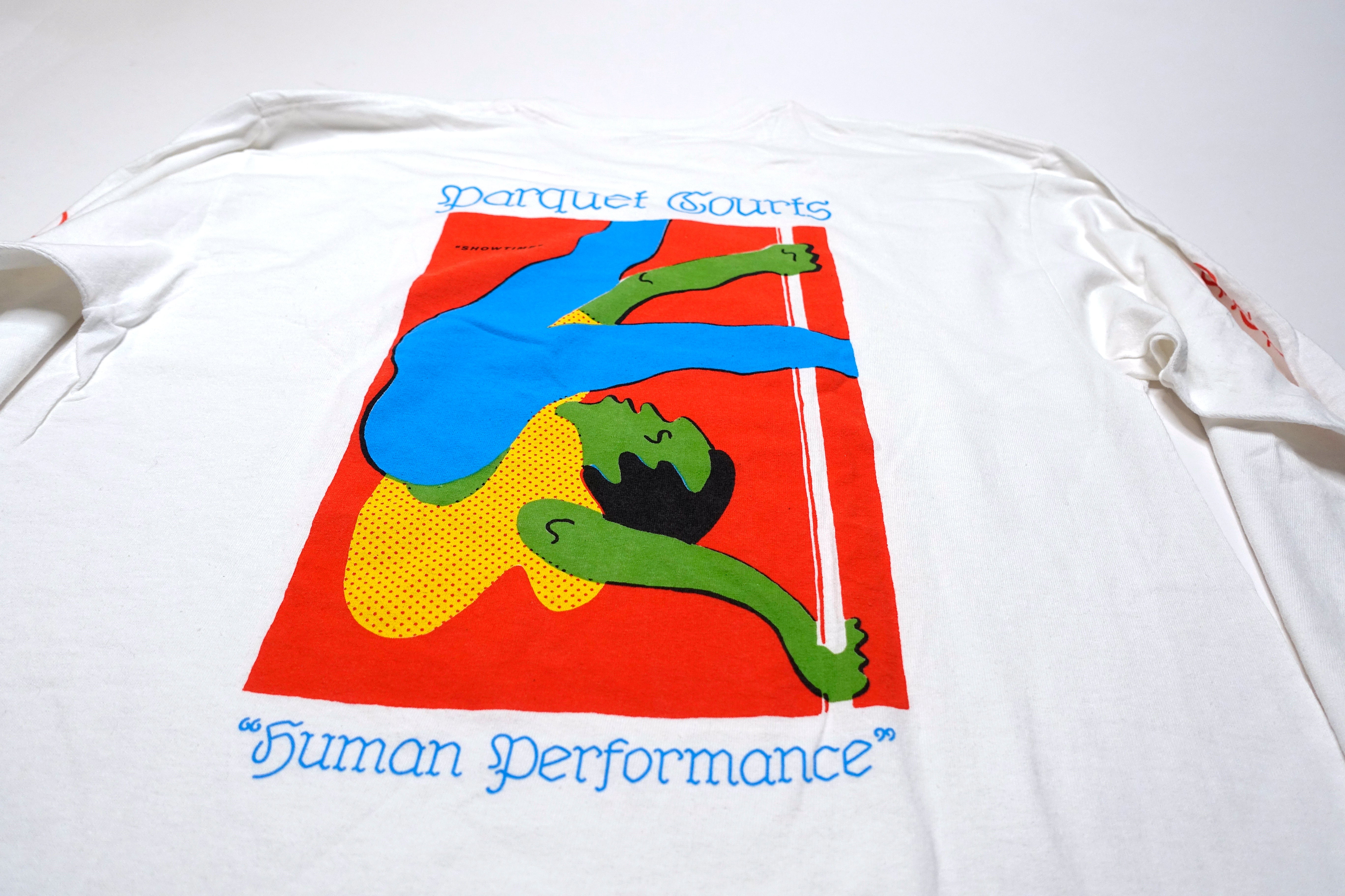 Parquet Courts - Showtime! / Human Performance 2016 Tour Long Sleeve Shirt Size Large