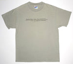 Red House Painters - Songs For A Blue Guitar 1996 Tour Shirt Size Large (Olive)